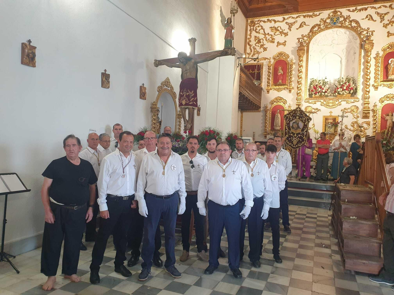 La procesión del Cristo del Bosque de Bacares, en imágenes