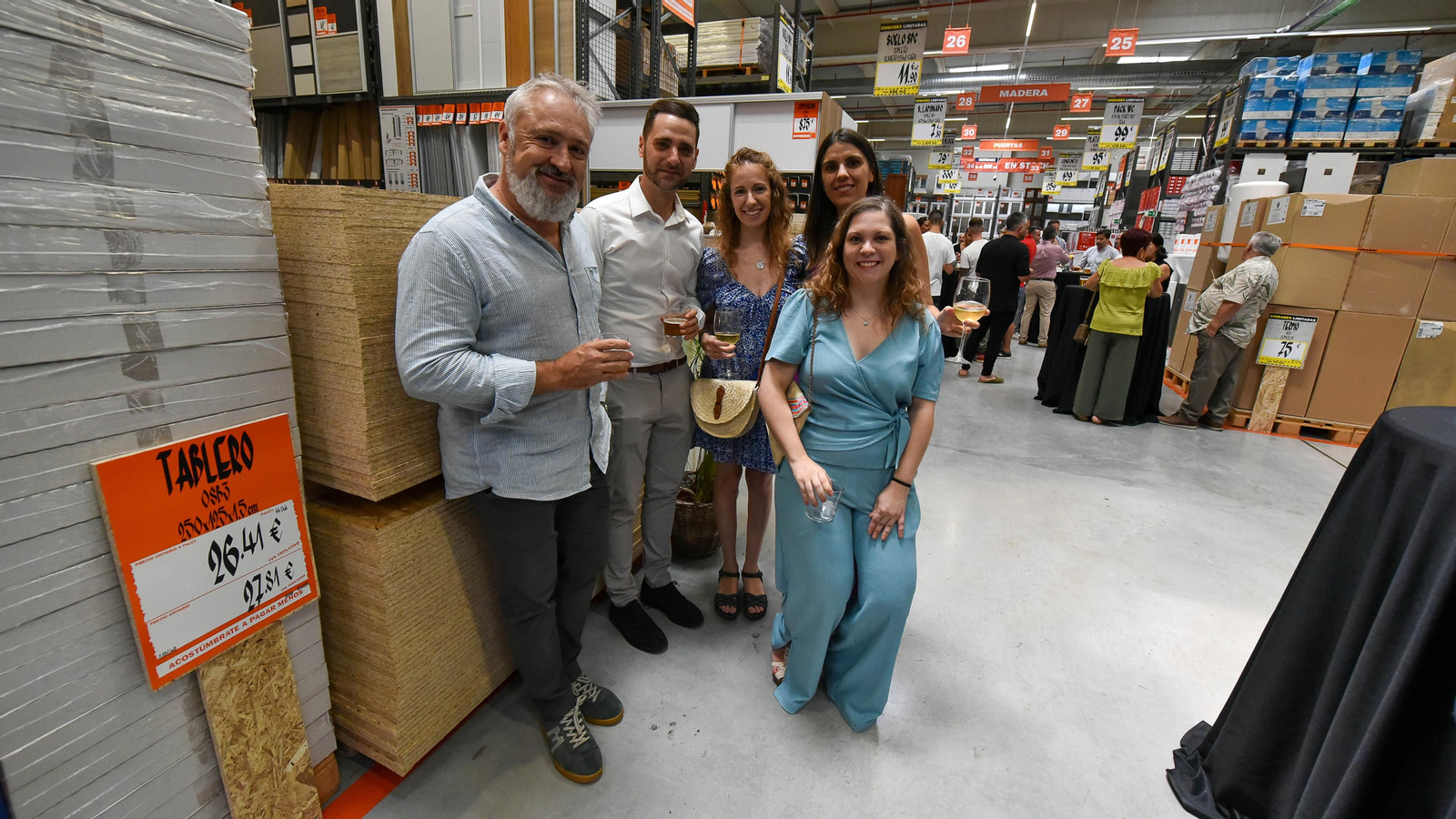 Las fotos de la inauguración de Obramat en Palmones