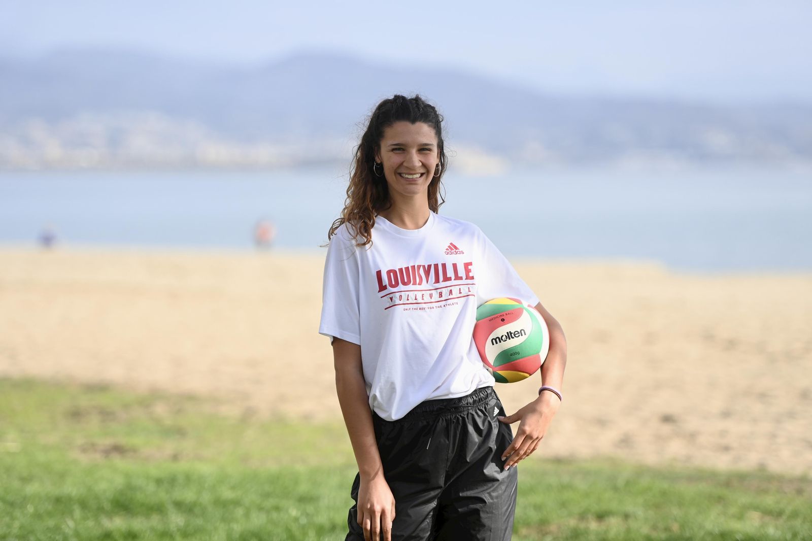 Raquel Lázaro, jugadora malagueña de voleibol