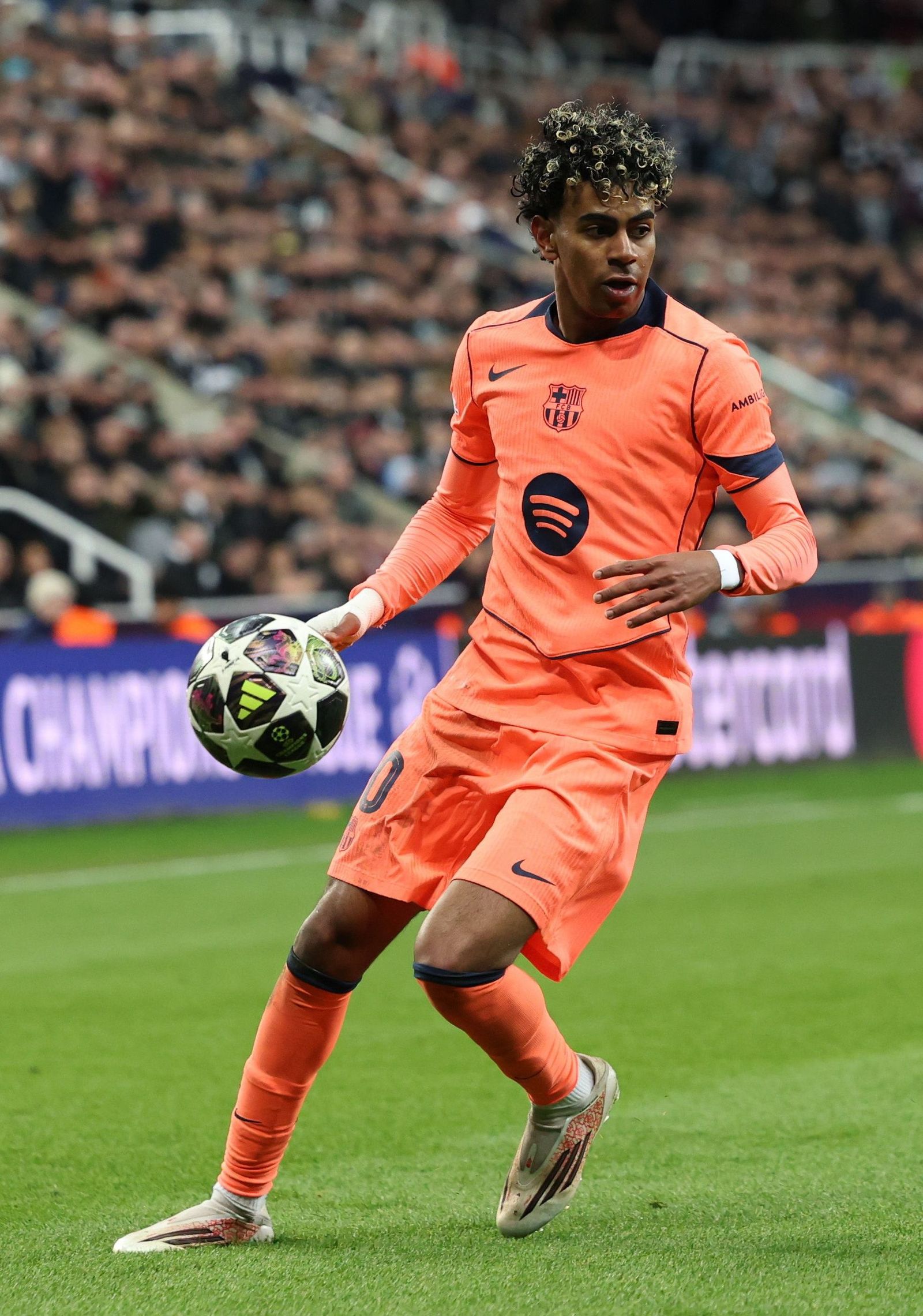 Las fotos del Newcastle-Barcelona