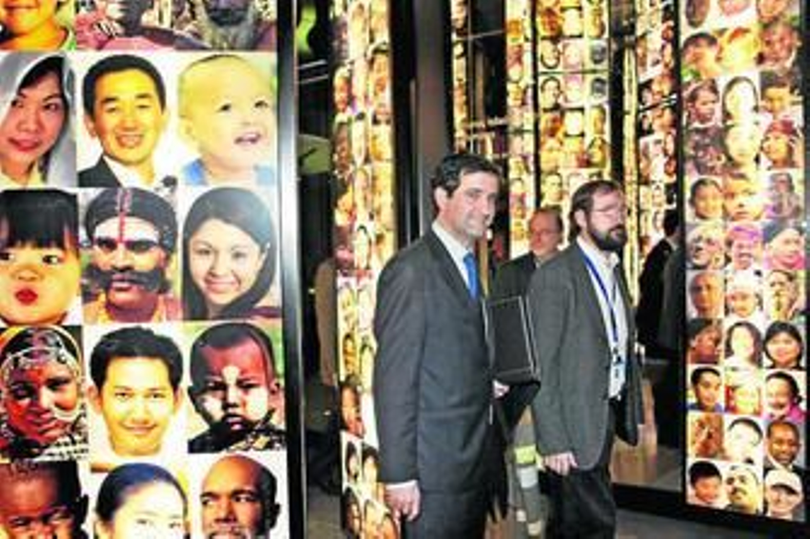 Cierco y Páramo, ayer, durante la presentación del proyecto.