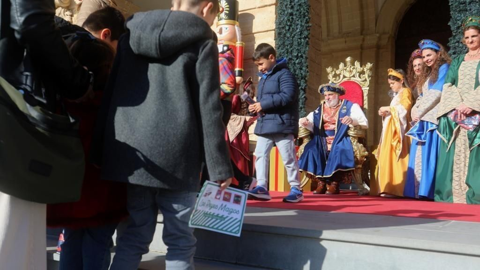 El Heraldo de los Reyes Magos, en el Ayuntamiento de San Fernando