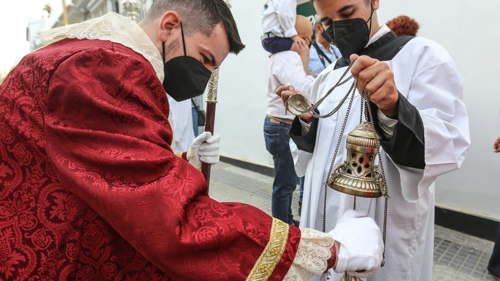 Imágenes de la procesión de la Virgen de las Mercedes en San Fernando