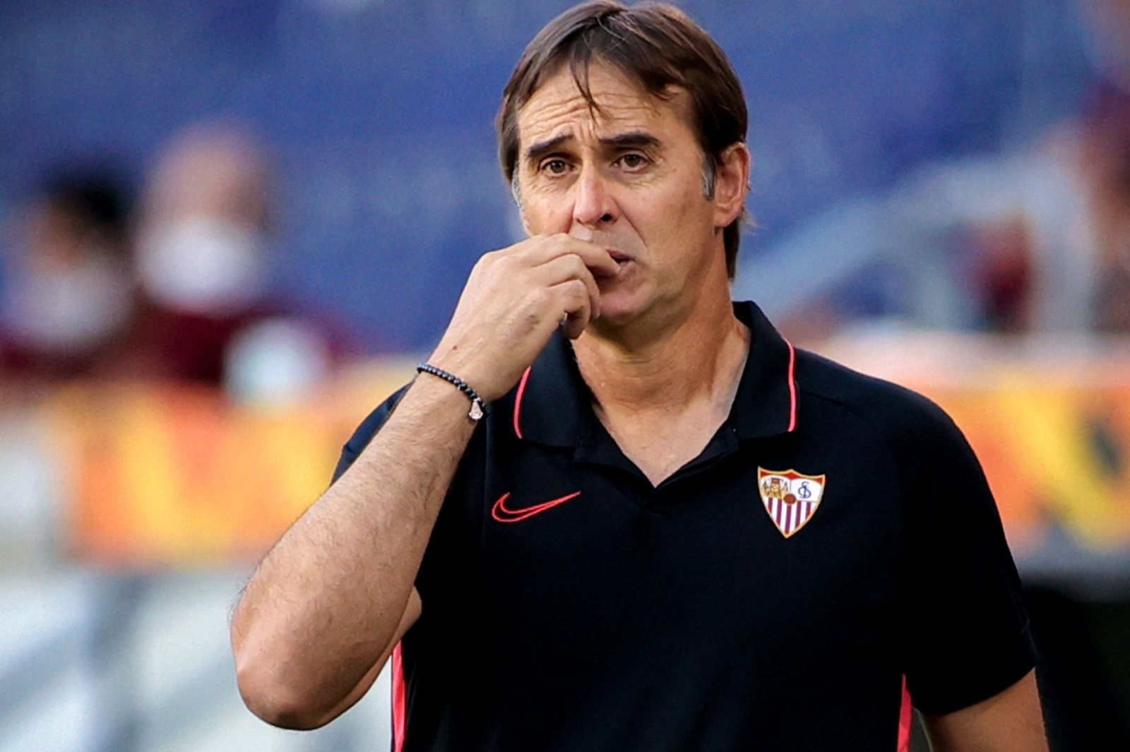 Lopetegui, en un momento del partido.