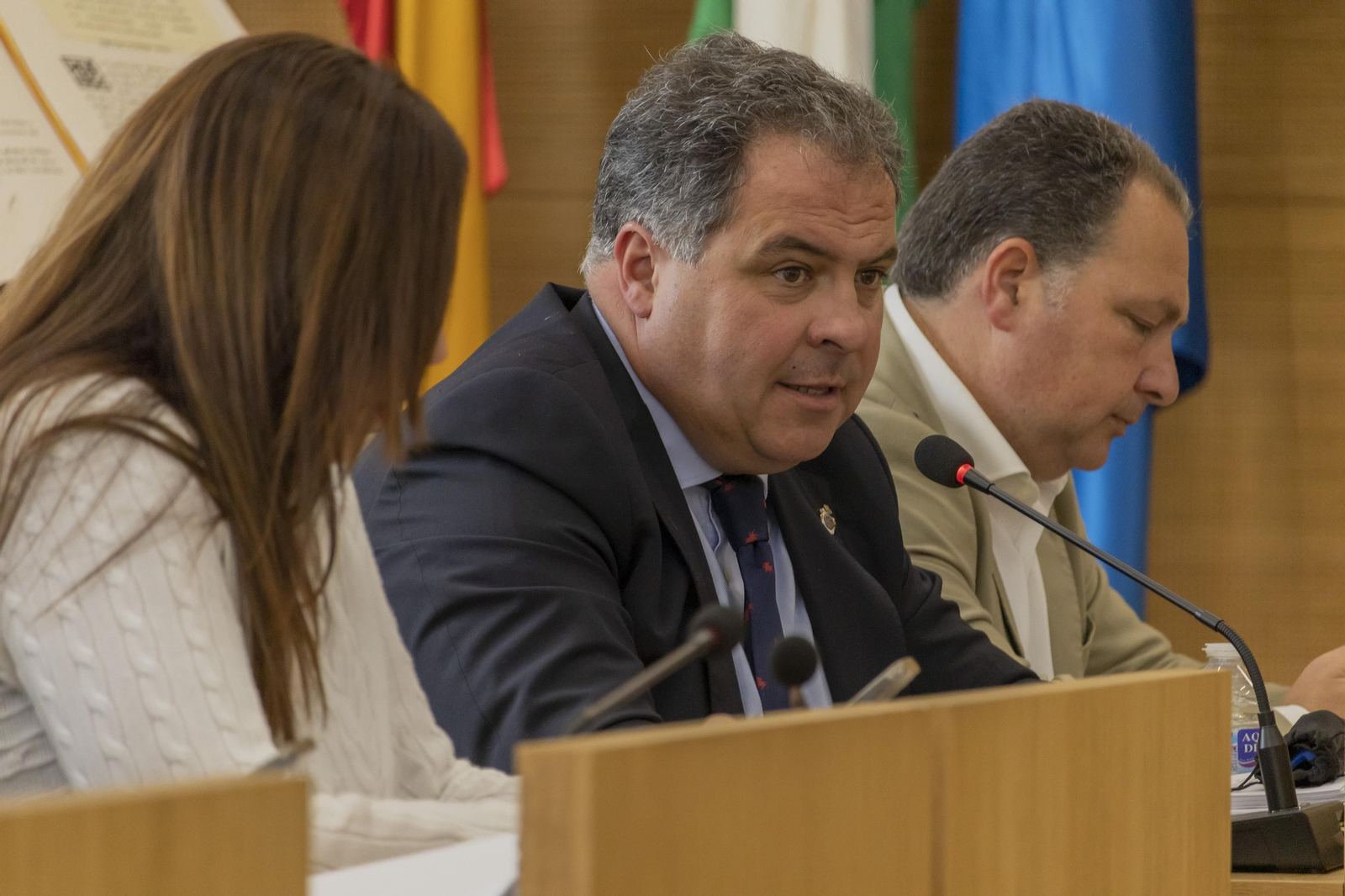 Imágenes del pleno celebrado en la Diputación