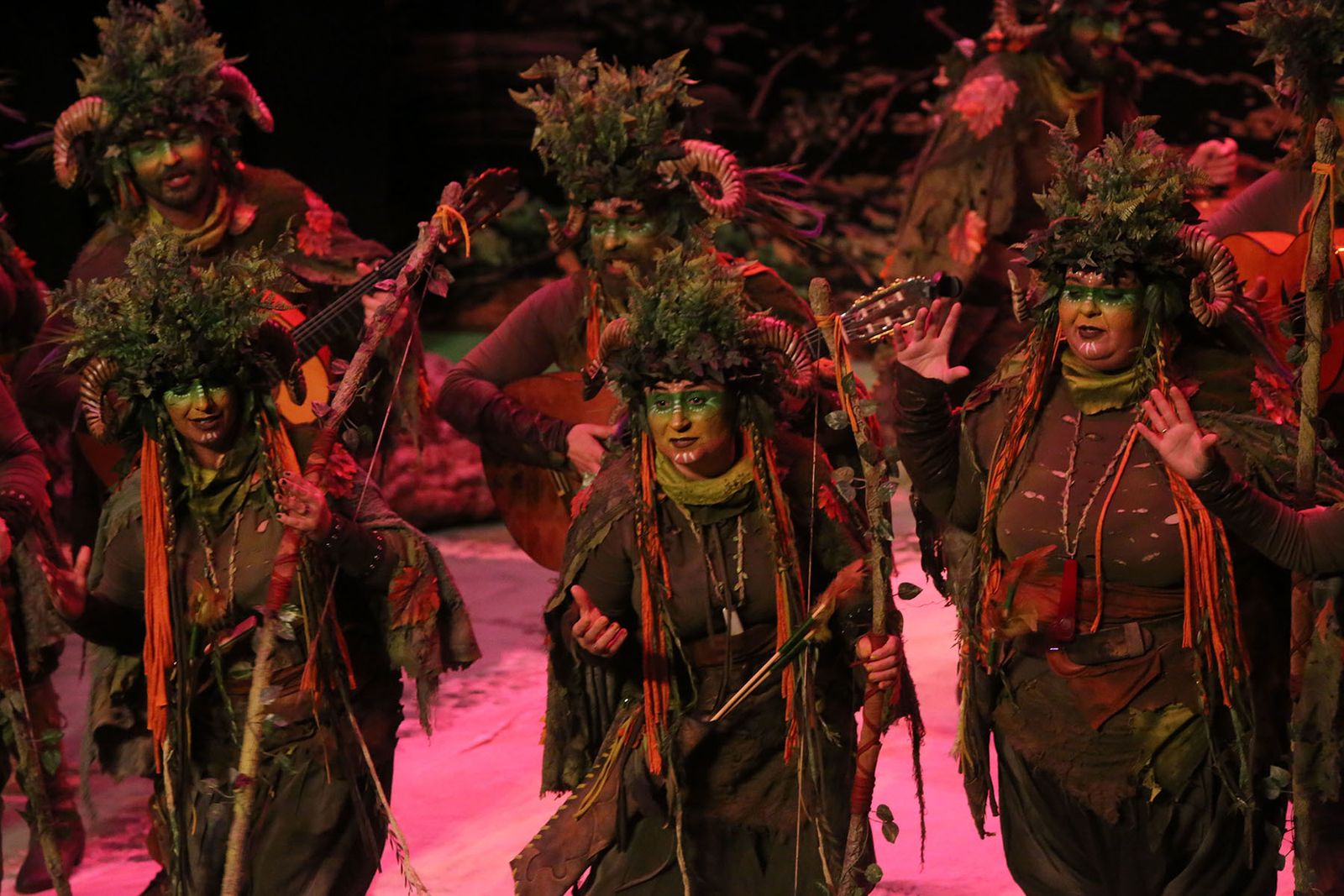 Primer día del Carnaval Colombino en imágenes