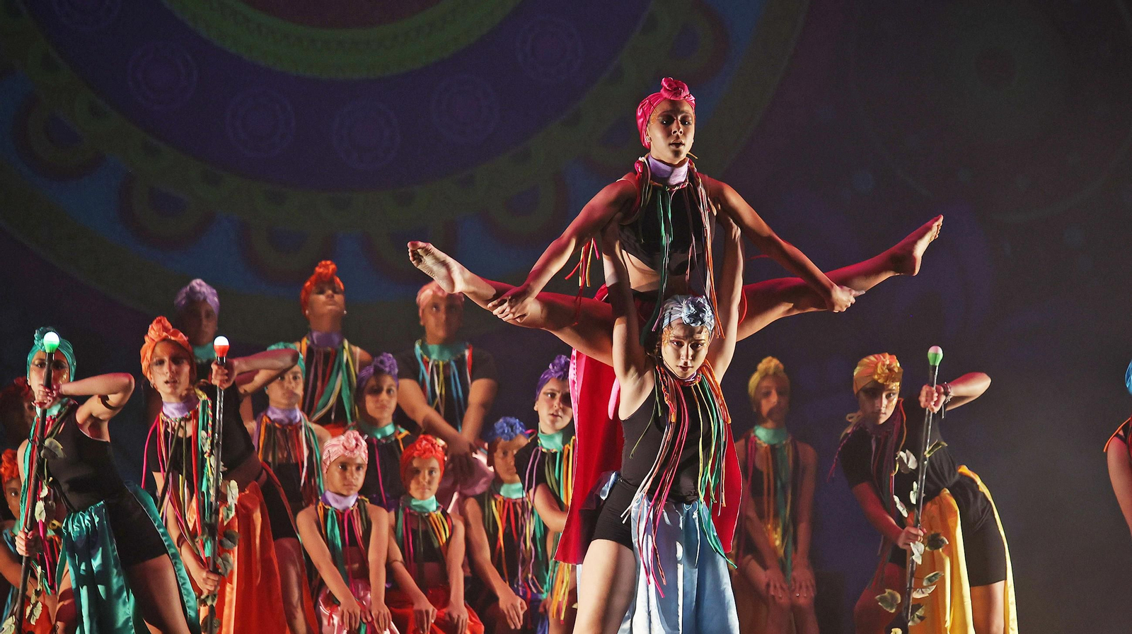 'África' el espectáculo de fin de curso de las Hermanas Sanchez en Jerez