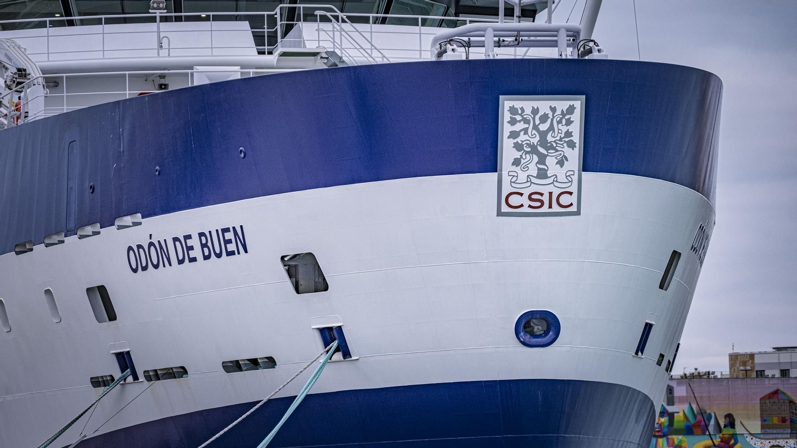 Las imágenes de la visita al buque oceanográfico del CSIC, 'Odon de Bien', amarrado en Cádiz