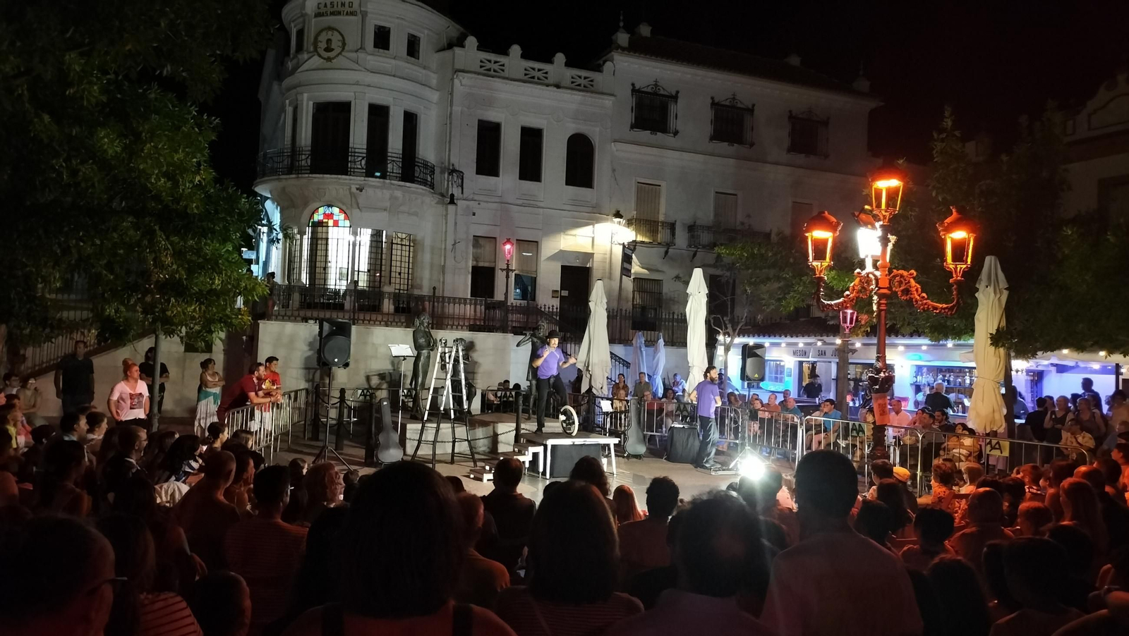 Noche blanca en Aracena.