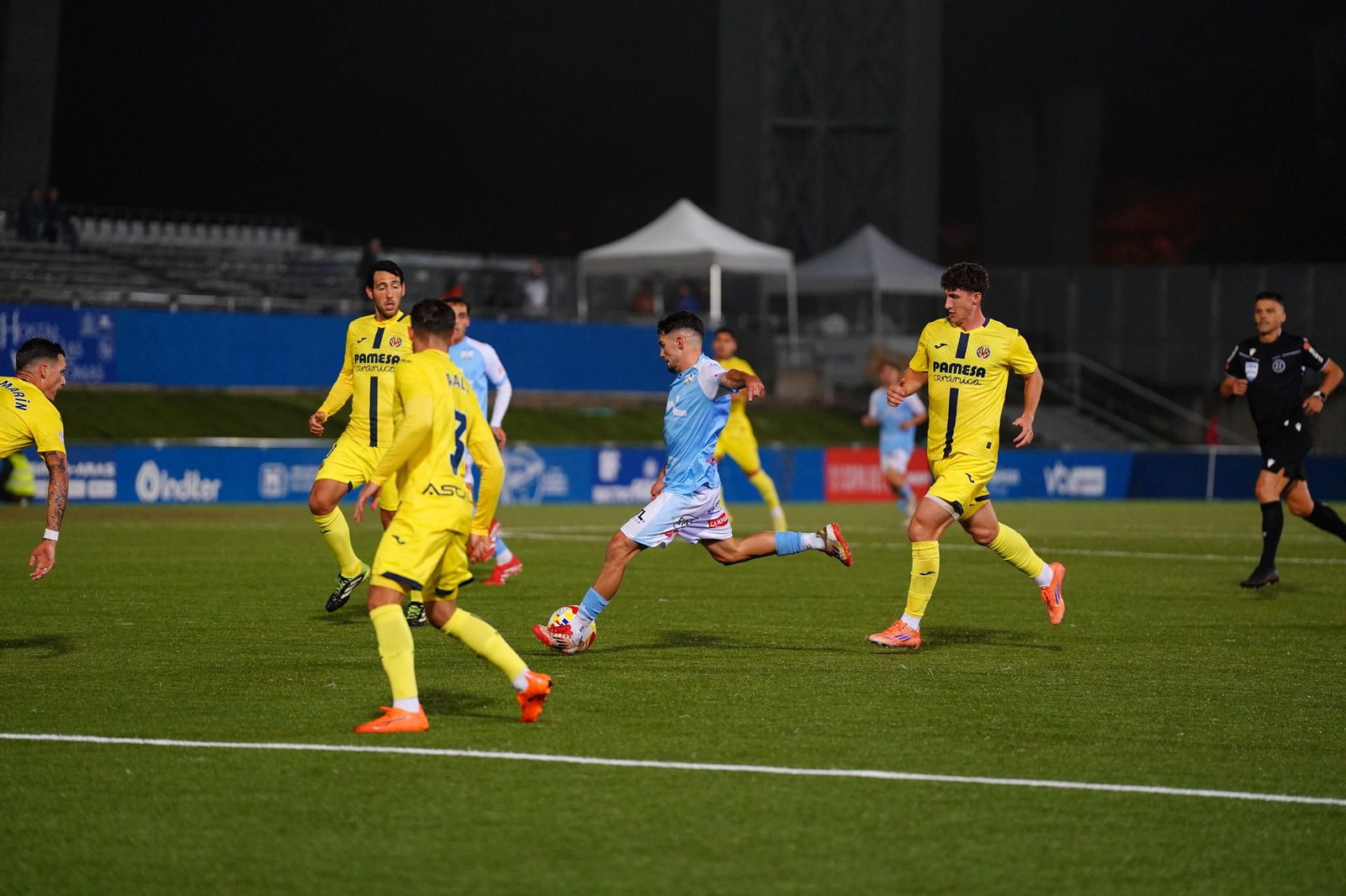 Las mejores fotos del paso de un Villarreal de Champions por Lucena