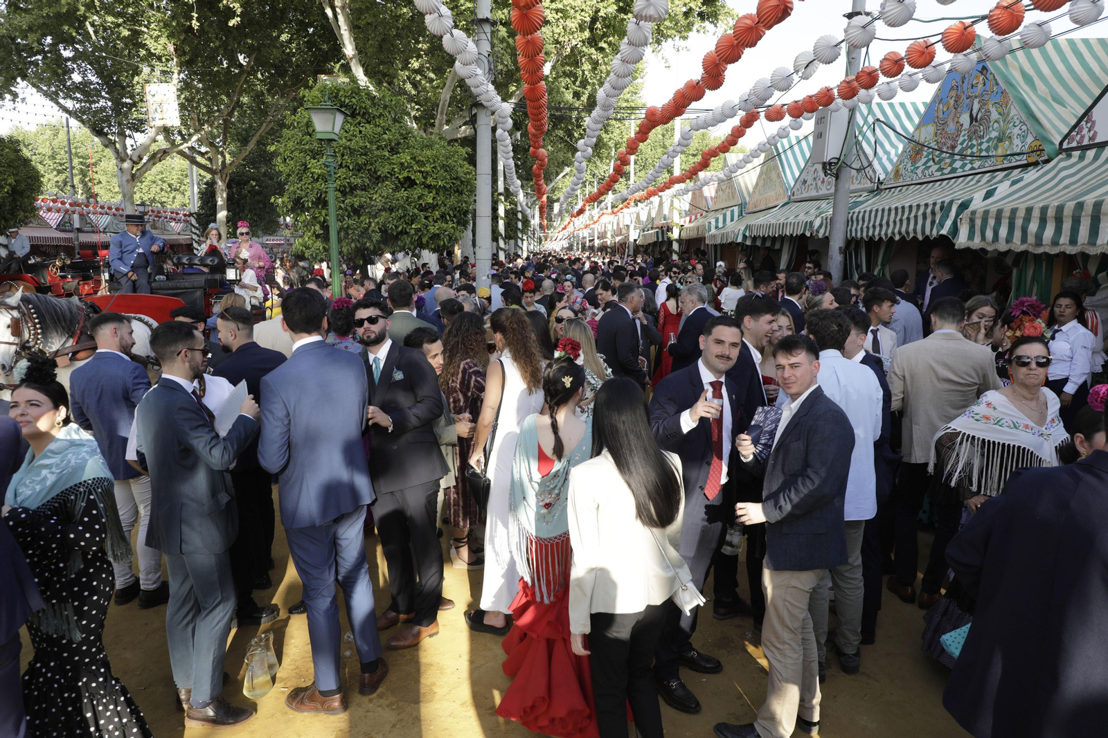 Imágenes del martes de feria