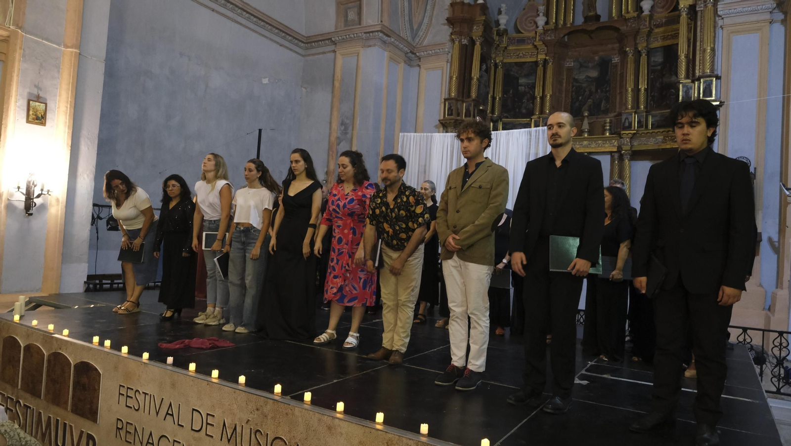 Ensayo general de la ópera de la academia musical de Vélez Blanco, en imágenes
