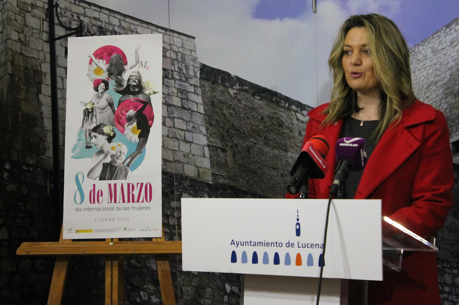 Presentación de los actos del 8M.