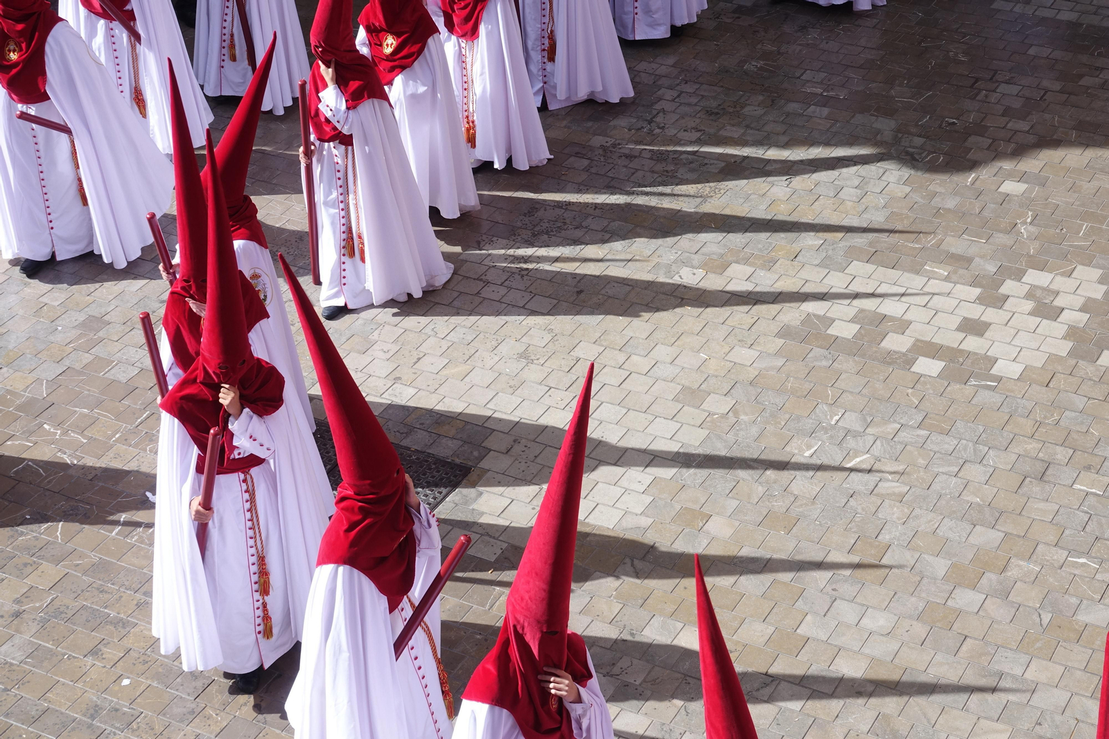 La Sagrada Cena en el Jueves Santo de Málaga, en fotos