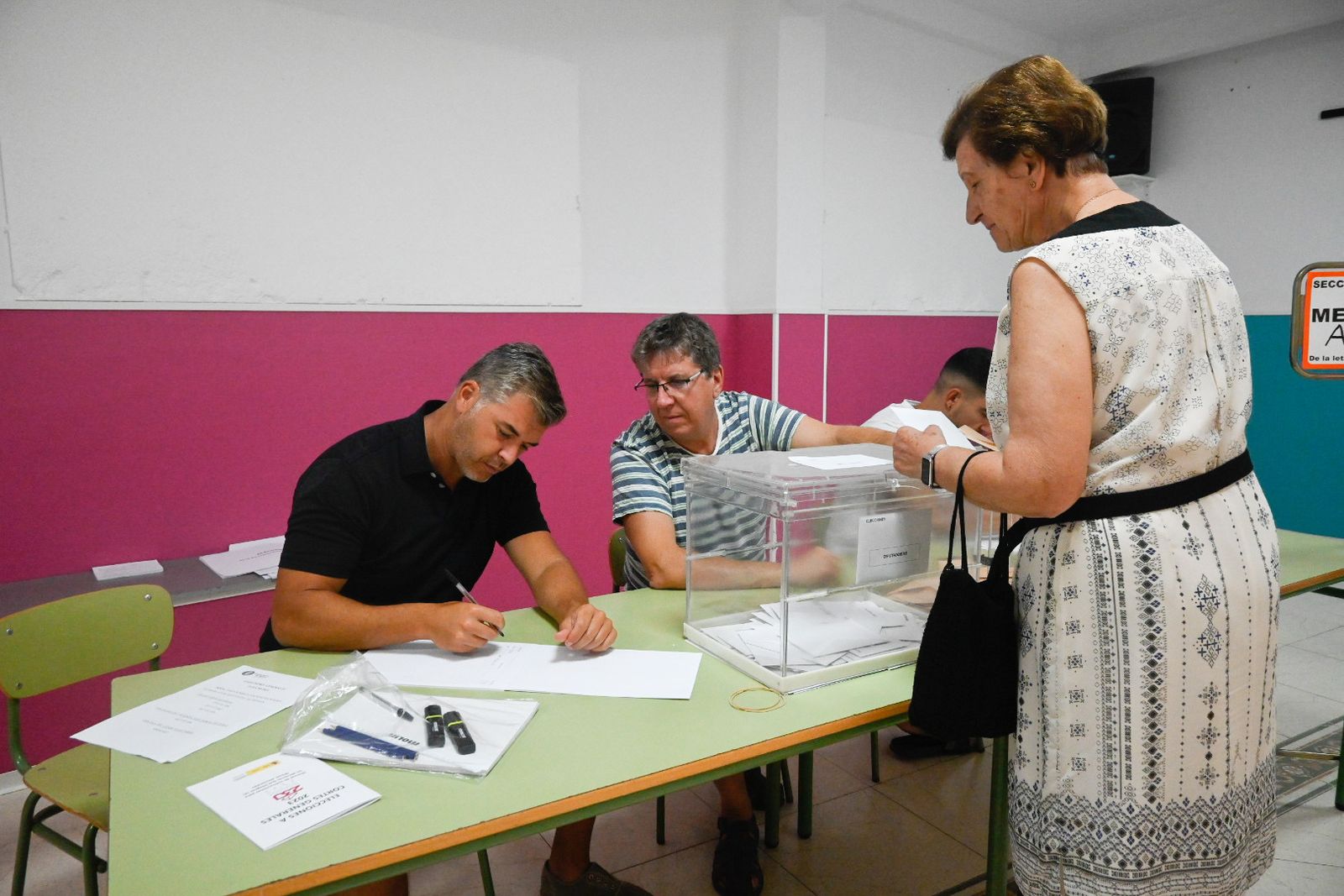 Las fotos de la jornada de Elecciones Generales del 23-J en Huelva
