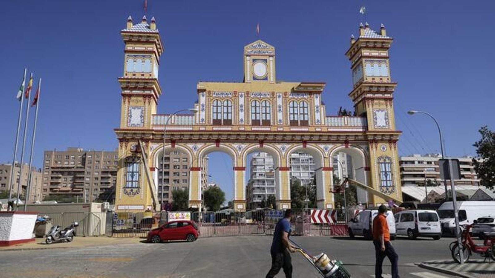 La portada de la Feria de Sevilla 2023