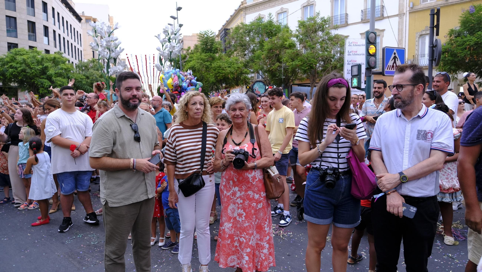 Las mejores imágenes de la Batalla de Flores de Almería