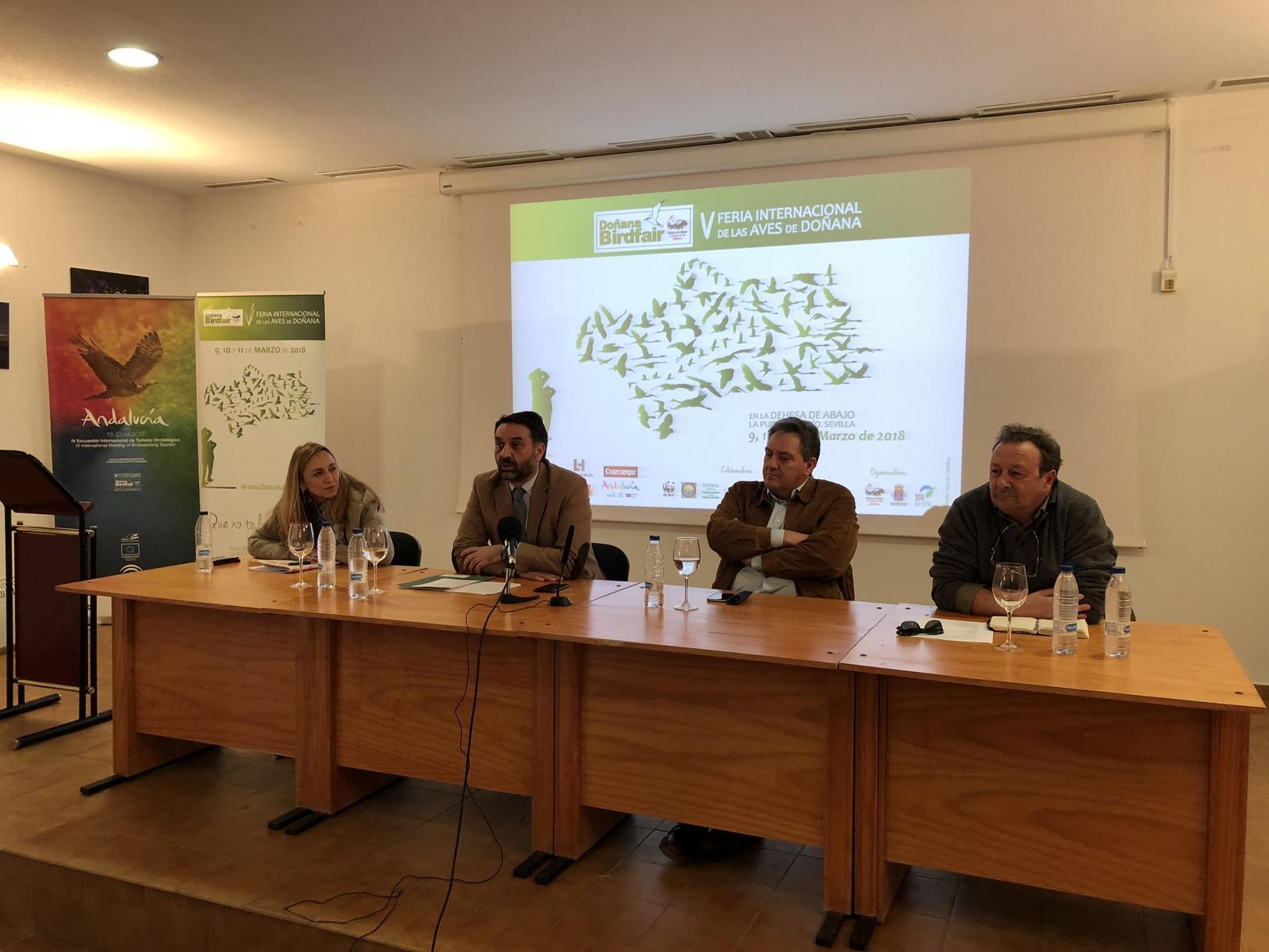 La presentación de la Doñana Birdsfair en La Puebla del Río.