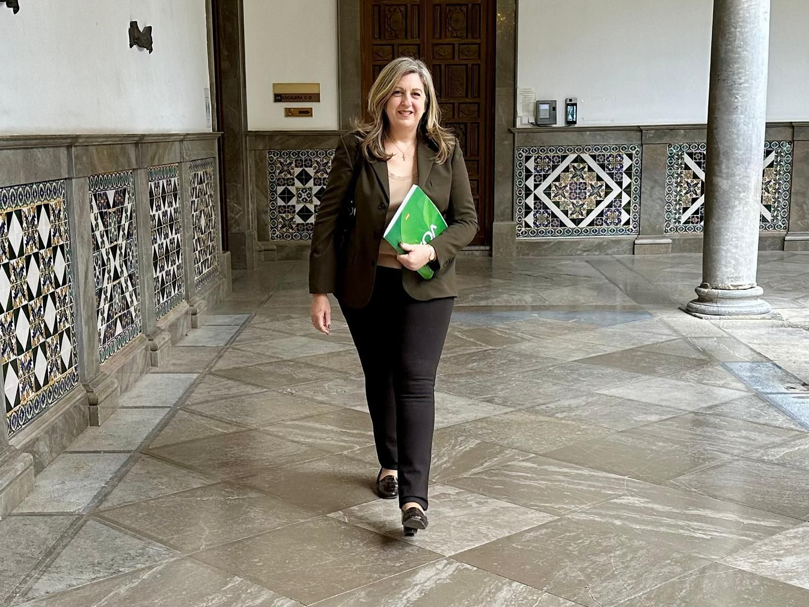 Beatriz Sánchez Agustino, portavoz de VOX en el Ayuntamiento de Granada.