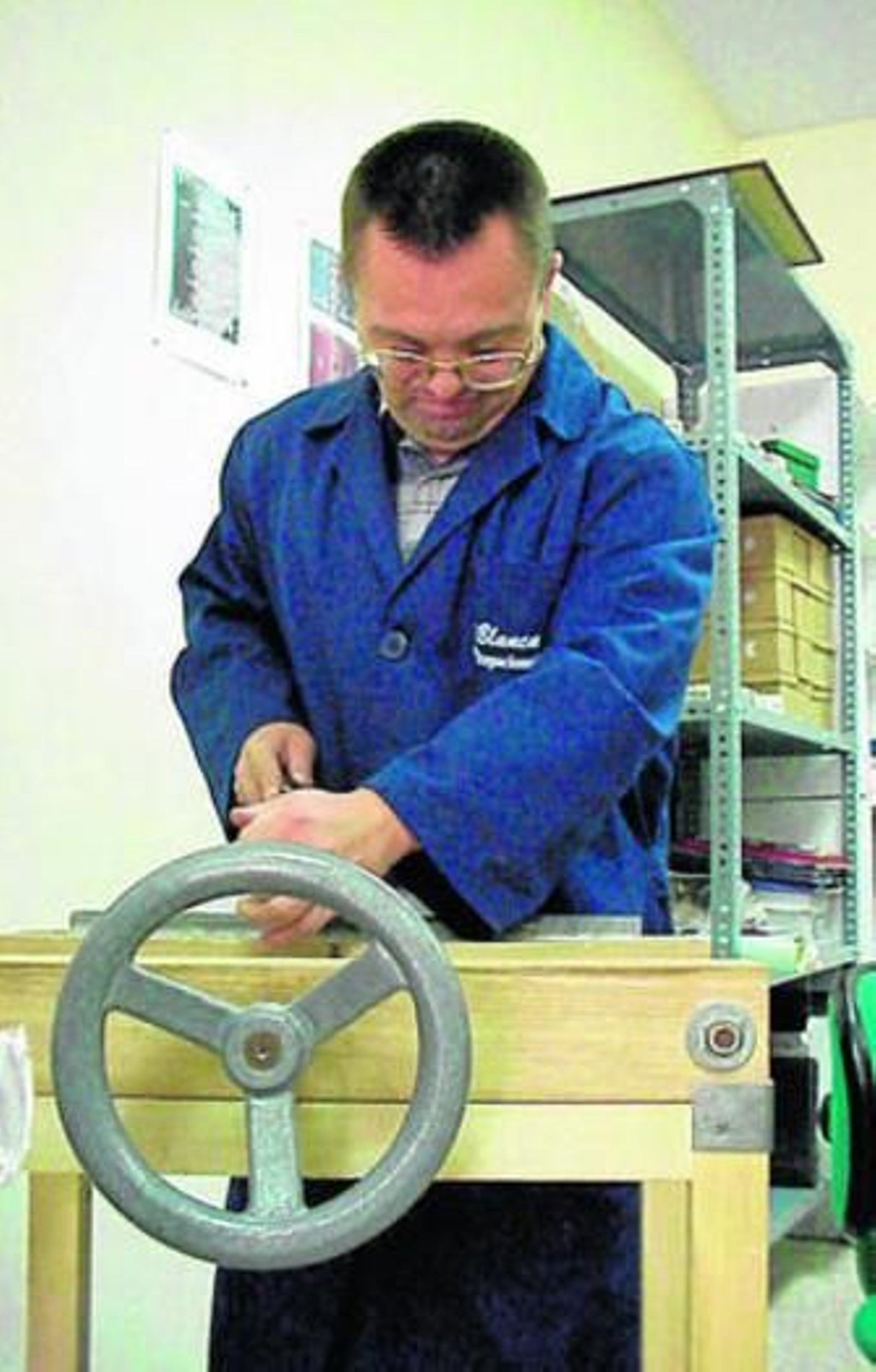 Un alumno trabaja en la pasada edición de los talleres.