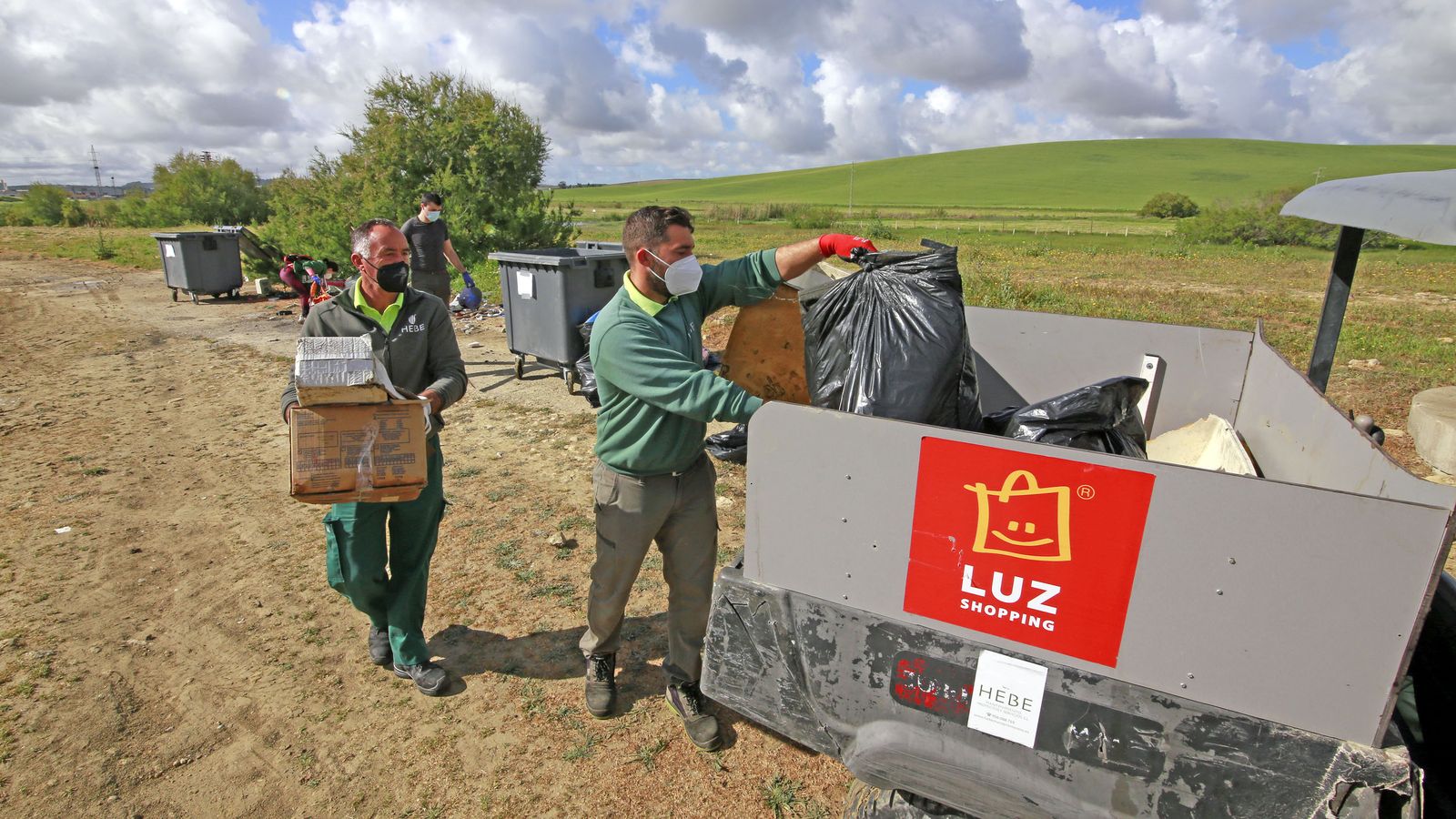 Gran recogida de Zero Waste Jerez con casi 40 voluntarios