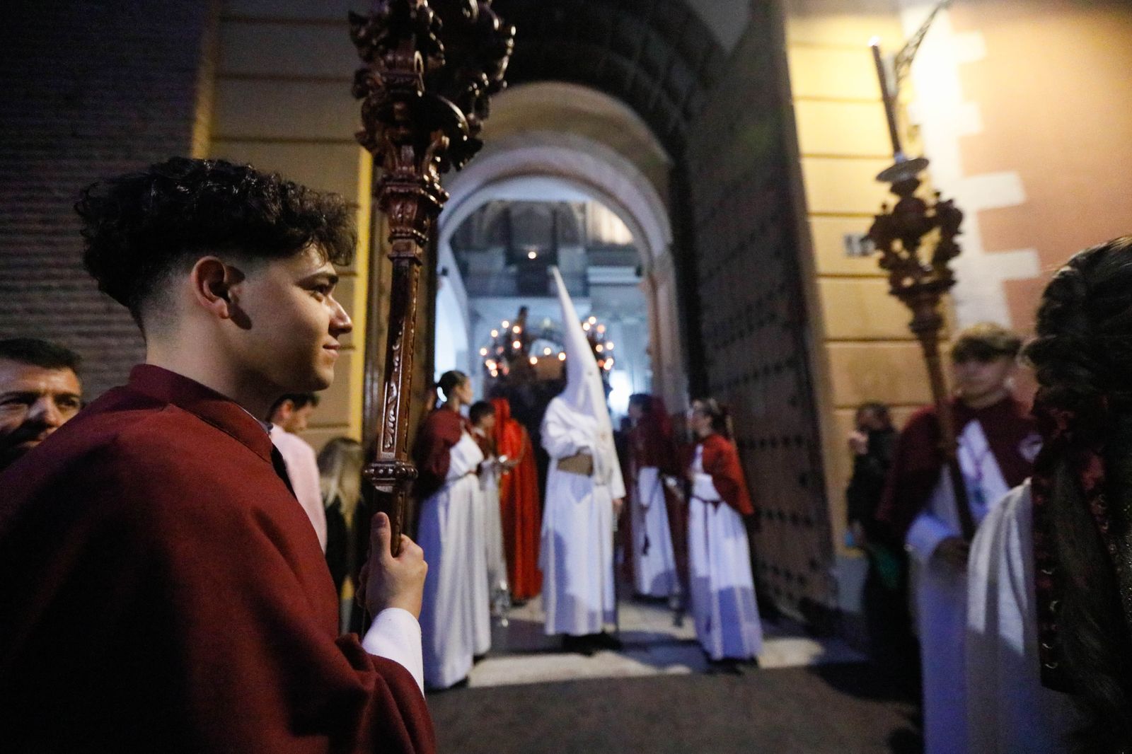 Te contamos en imágenes la Santa Cena tras la lluvia en la ciudad