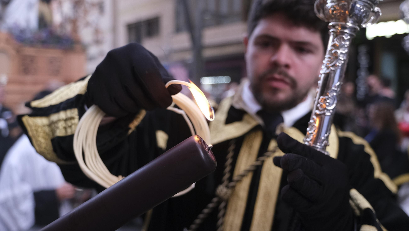 Procesión de Caridad en la Semana Santa de Almería 2025