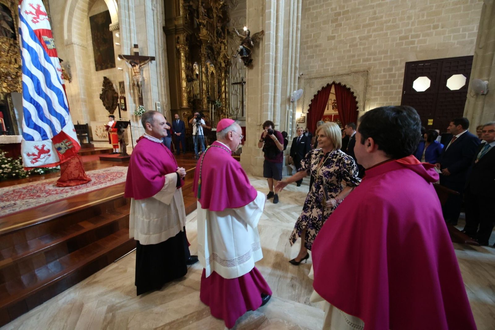 Traslado del Pendón en el día del patrón San Dionisio en Jerez