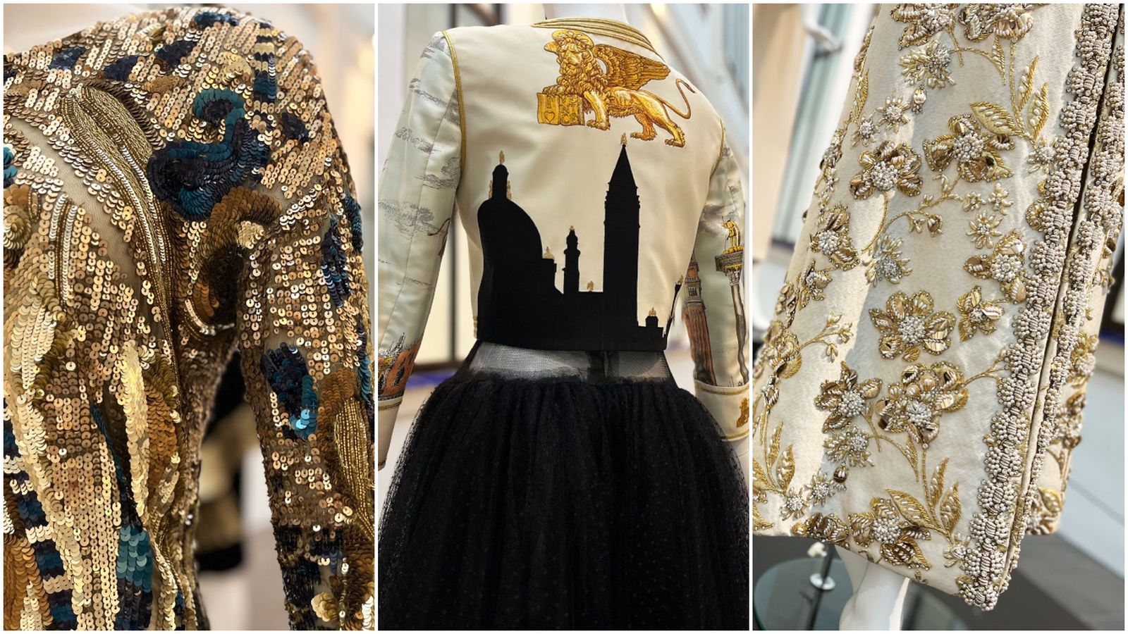 Algunas de las piezas de la exposición.