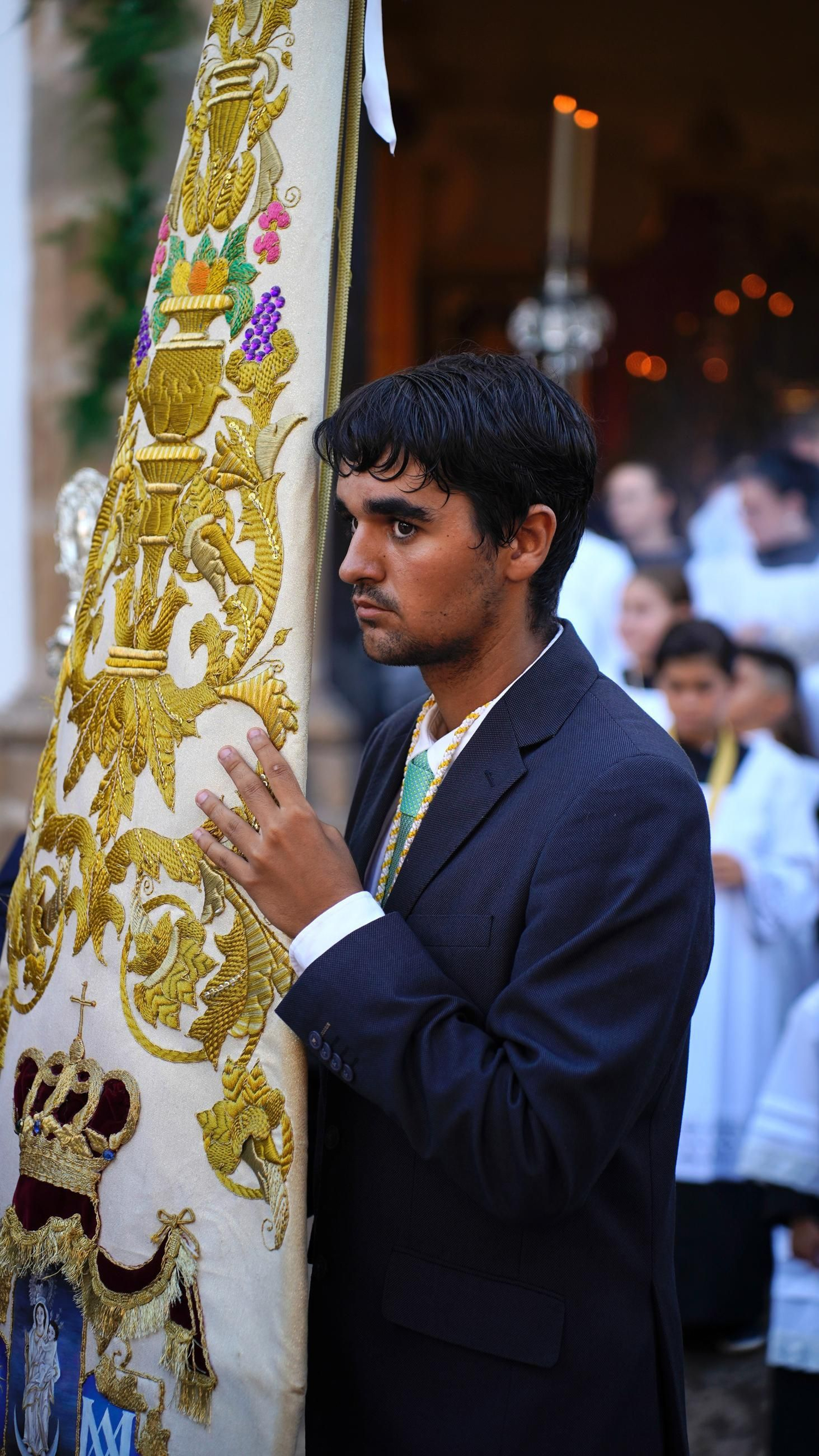 Las fotos de la procesion de la Virgen de la Palma por el cenro de Algeciras