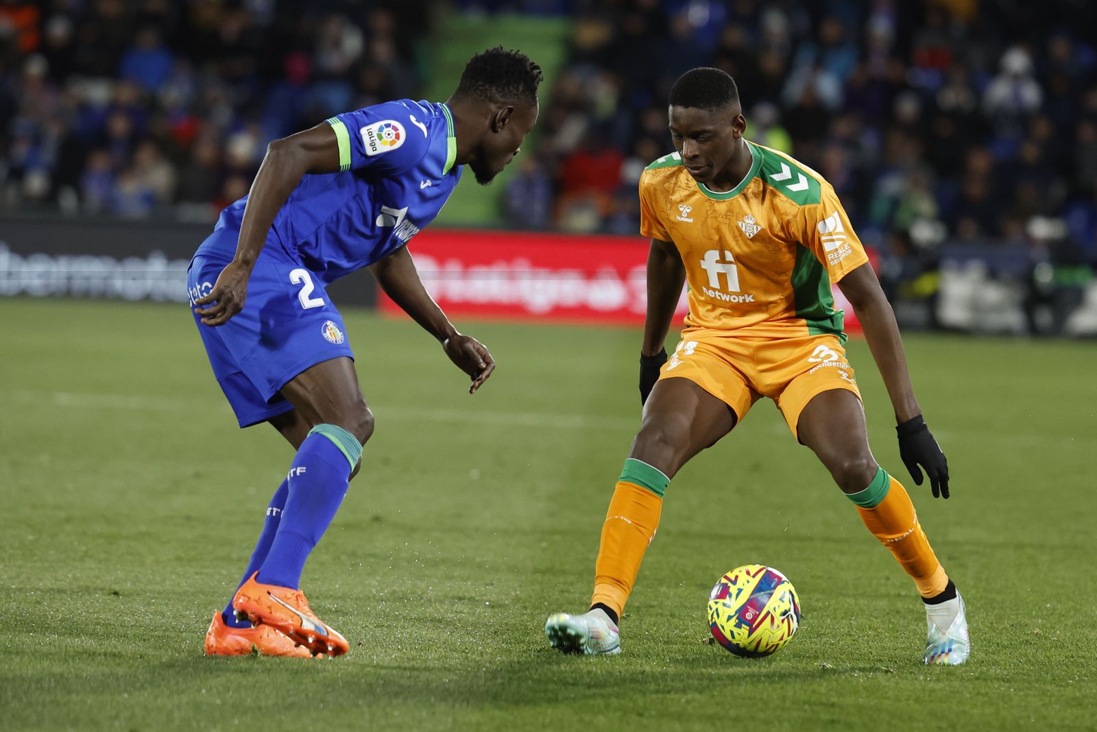 Imagen del Getafe - Betis de la Liga 22/23.