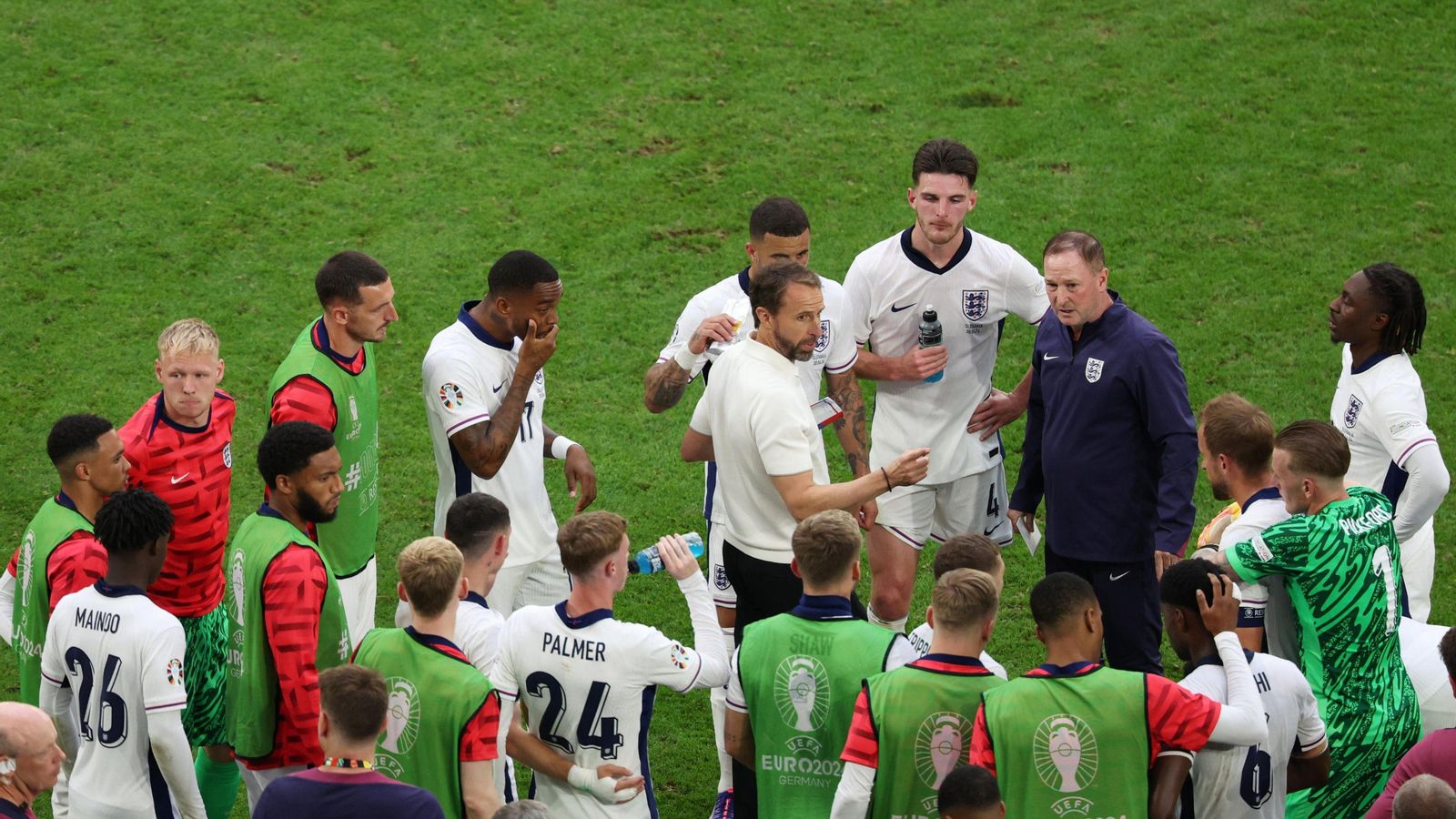 Las mejores fotos del Inglaterra-Eslovaquia