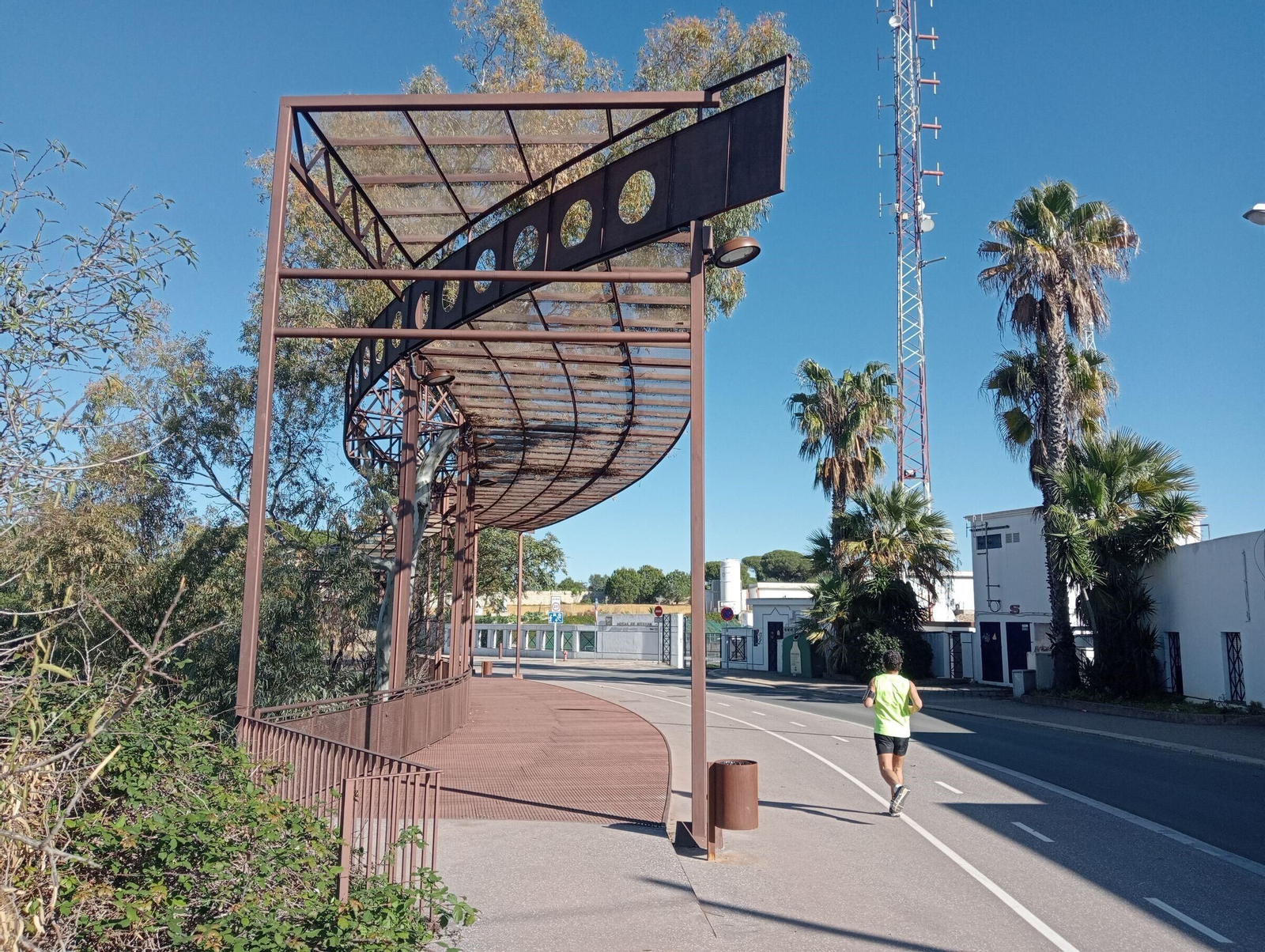 Uno de los miradores.