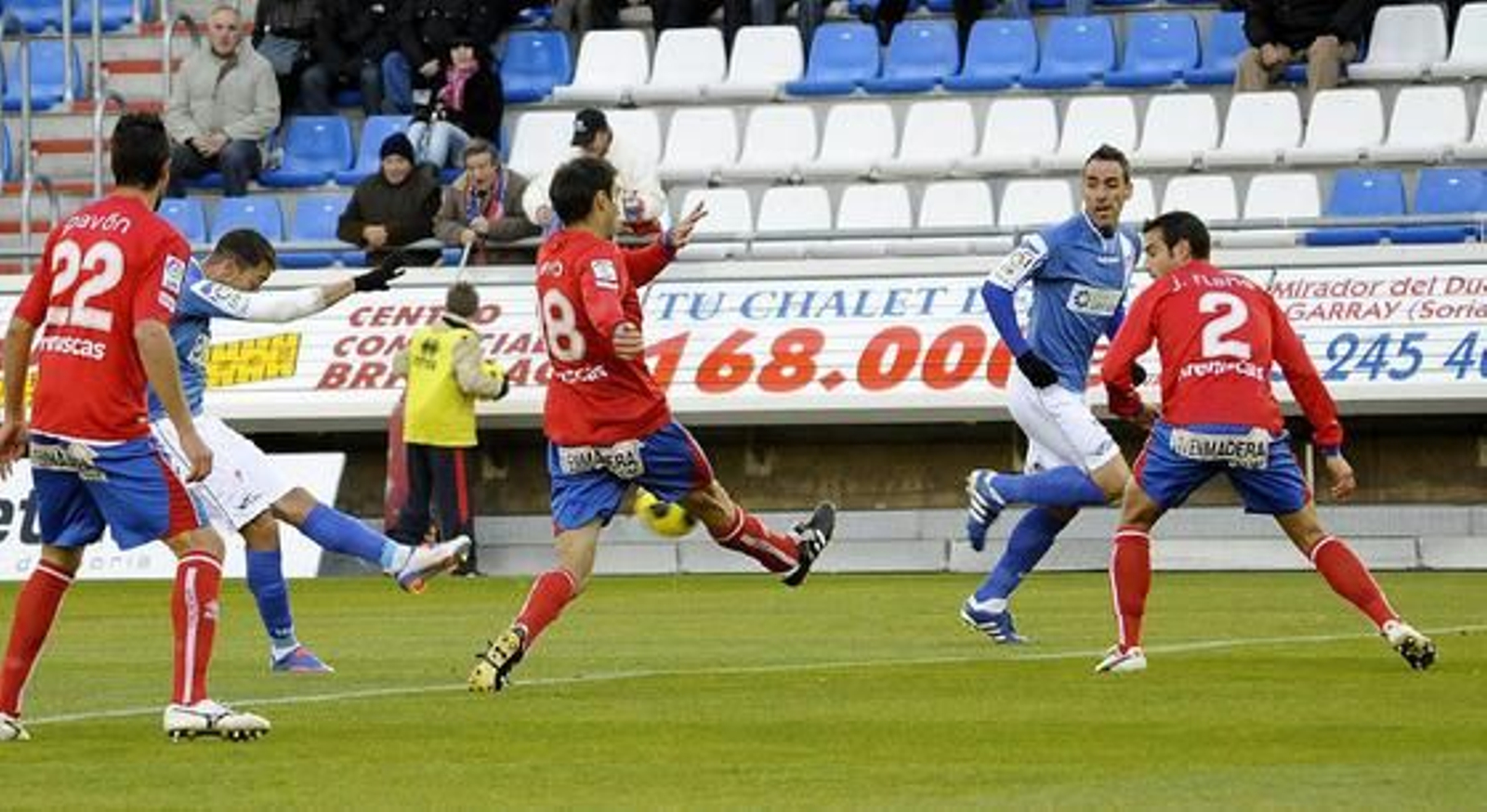 El Granada cae en Soria vendiendo cara su derrota.

Foto: LOF