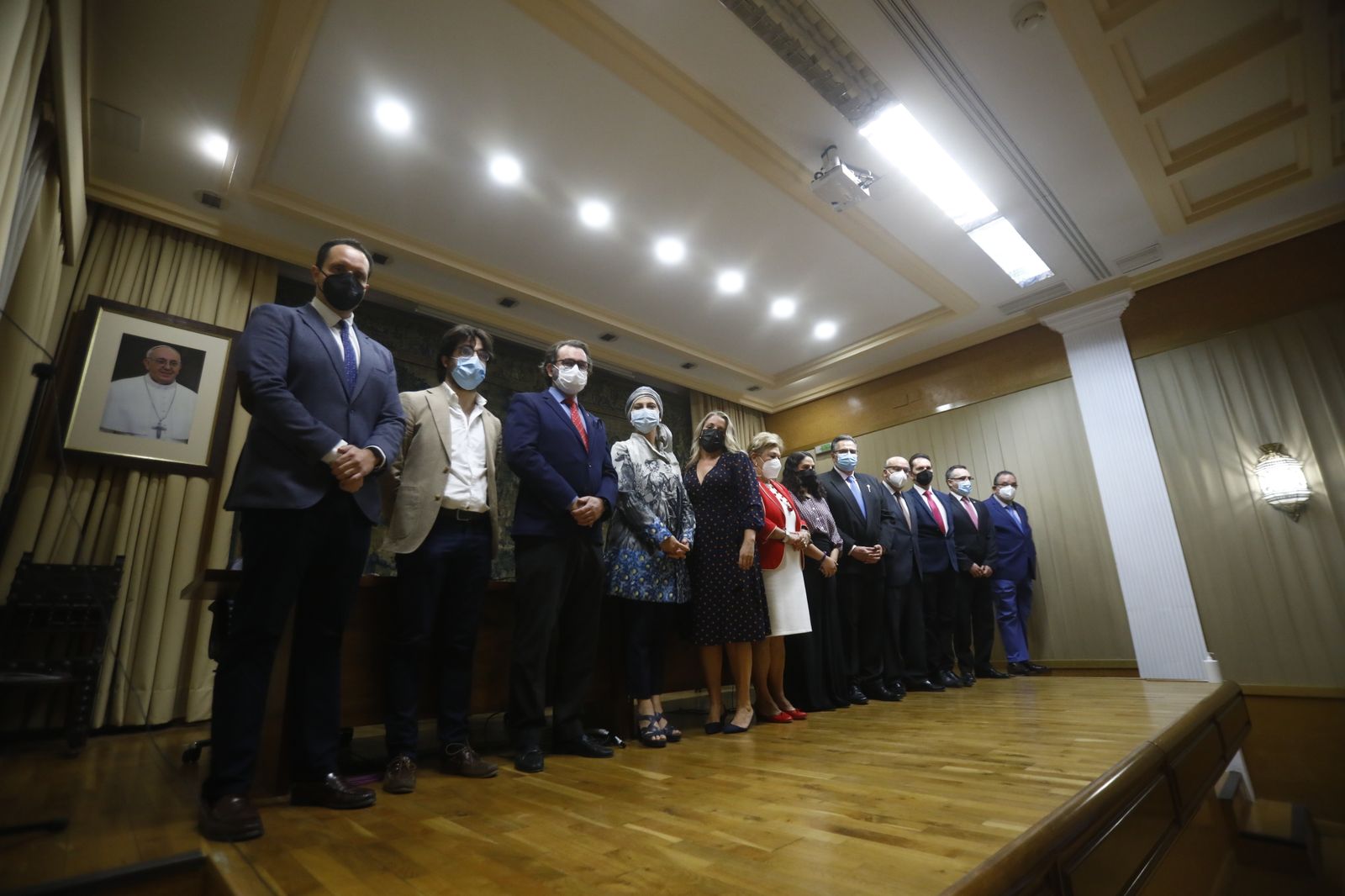 Los pregoneros y cartelistas de la Semana Santa de 2022.