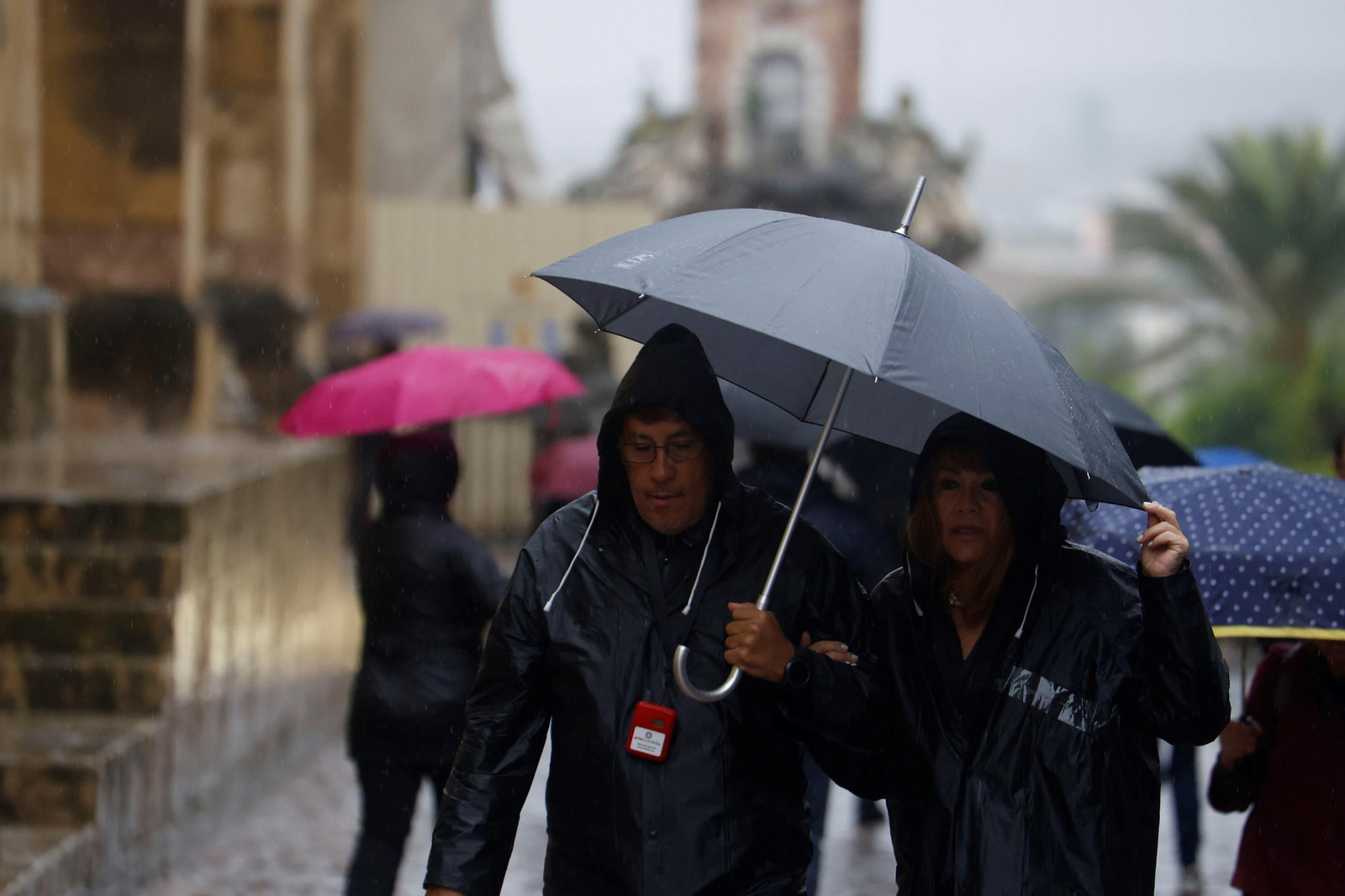 Los últimos coletazos de la borrasca Claudia a su paso por Córdoba