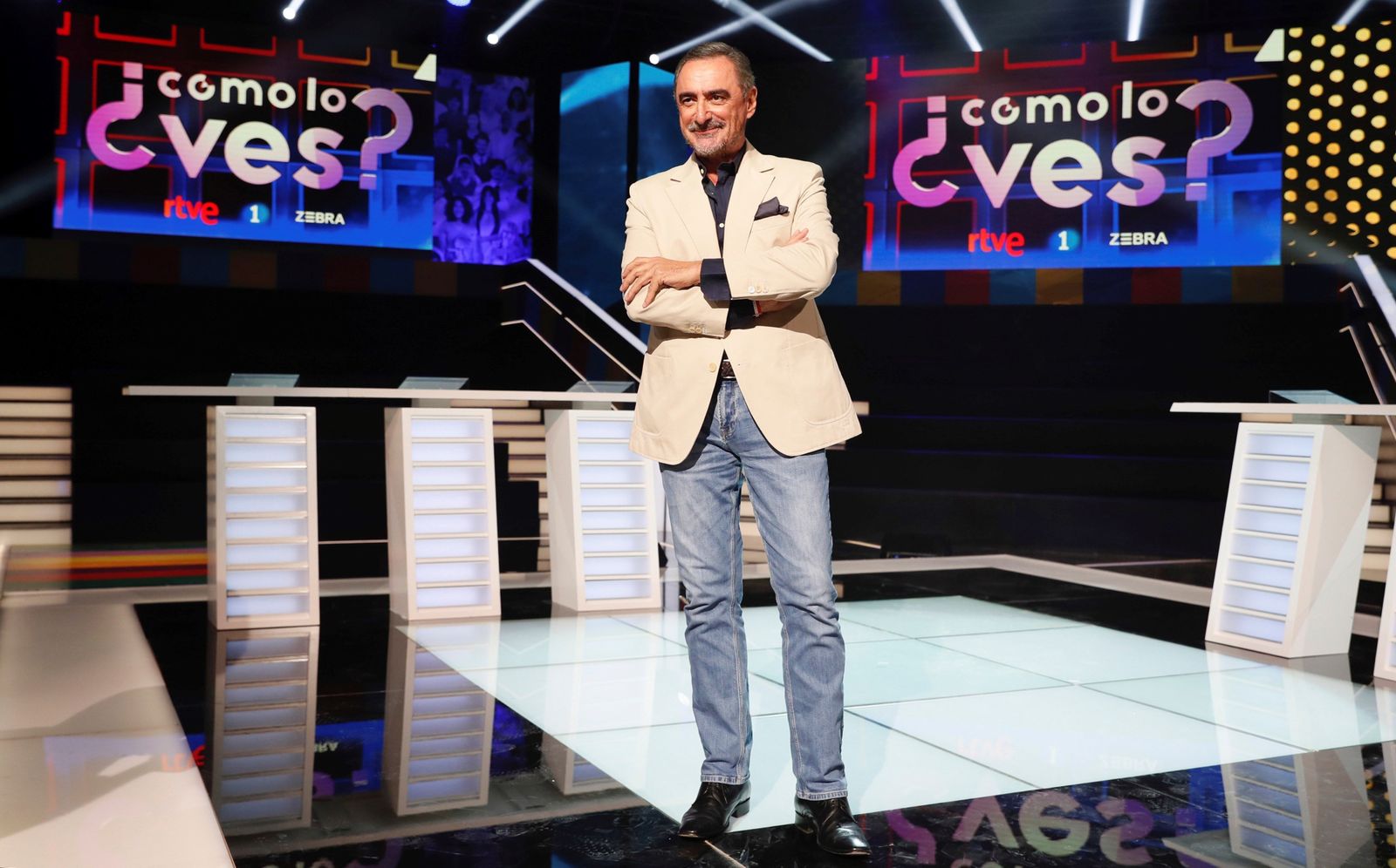 Carlos Herrera, en la presentación de su programa '¿Cómo lo ves?'.