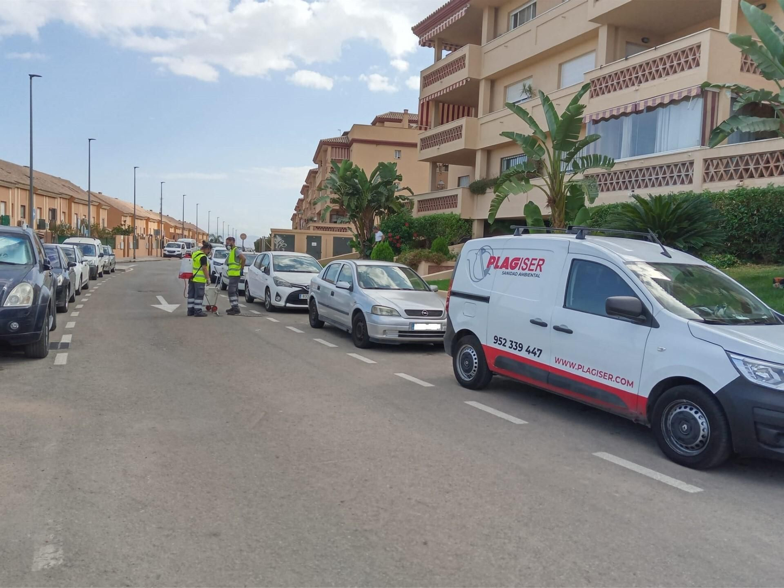 Operarios en Alhaurín de la Torre