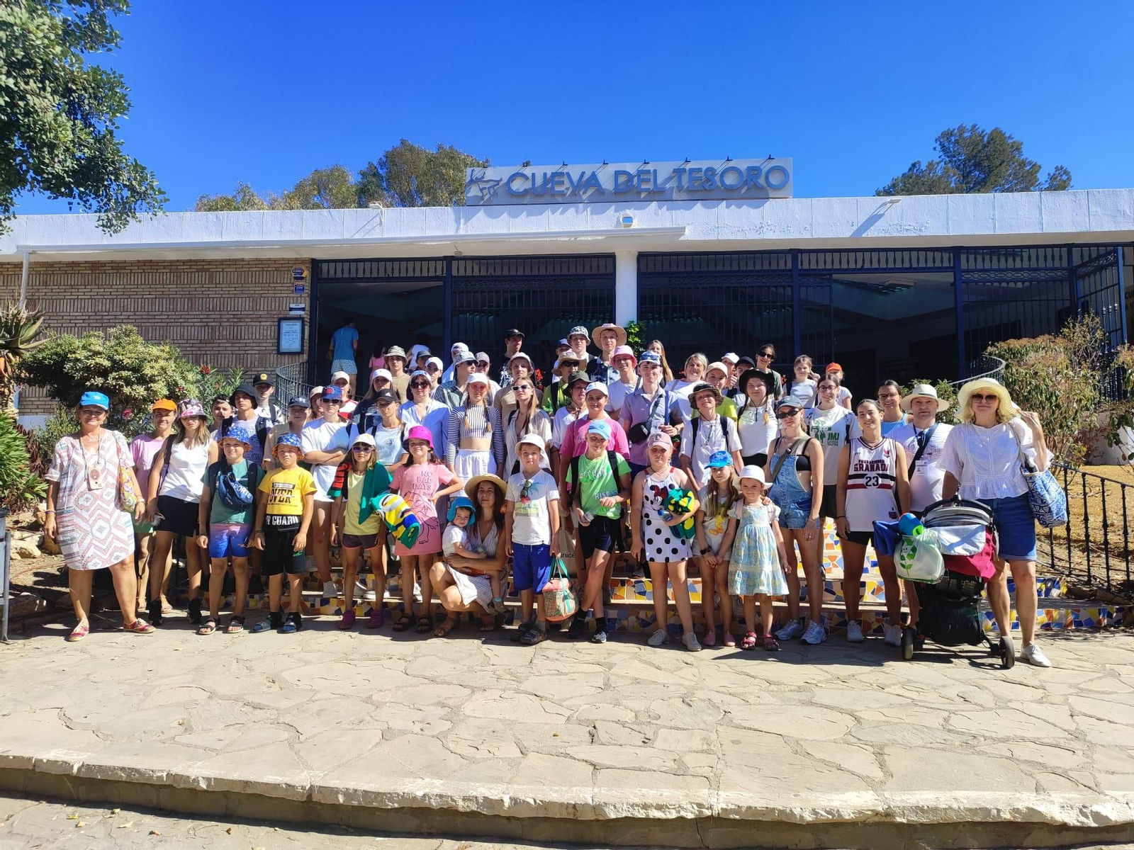 Niños ucranianos del campamento "Un respiro de esperanza" disfrutan en Jaén, en imágenes