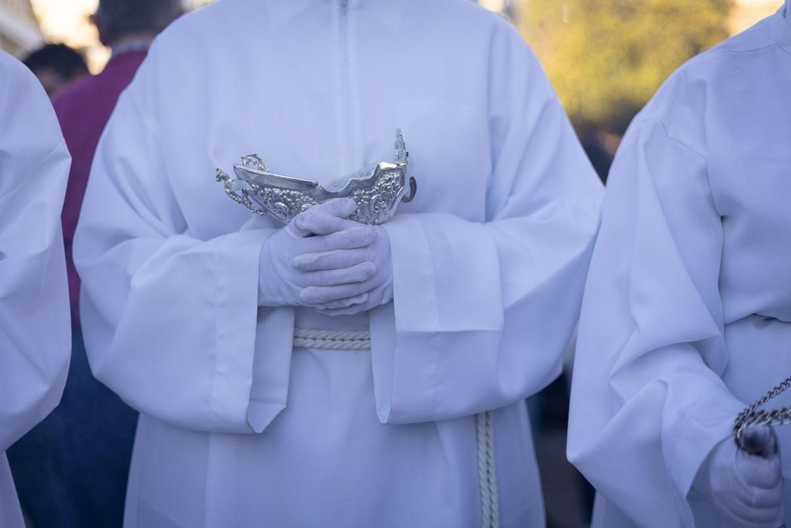 Imágenes de la procesión de Nuestro Padre Jesús de la Salvación