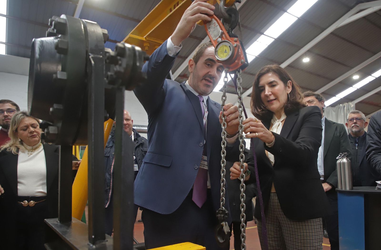 Fotos de la inauguración del nuevo centro de formación de Meisa en Palmones