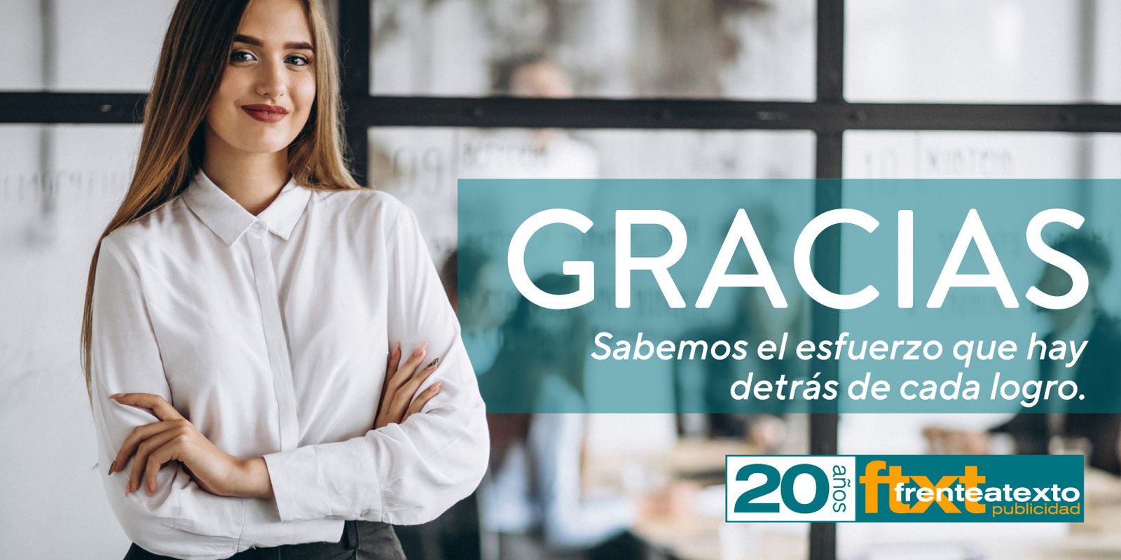 Frente a Texto Publicidad cumple 20 años