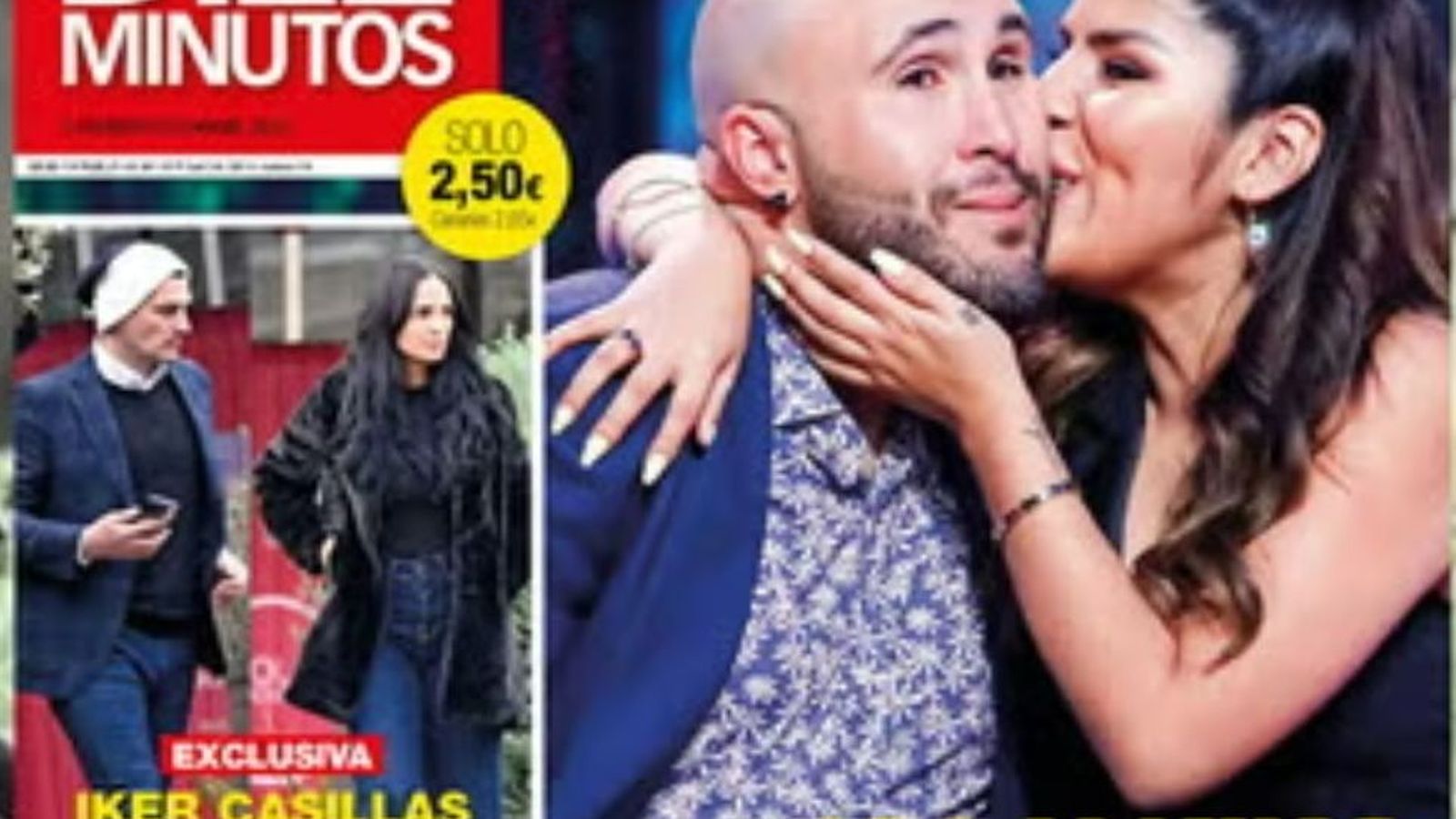 Portada de la revista 'Diez Mintos' con Kiko e Isa
