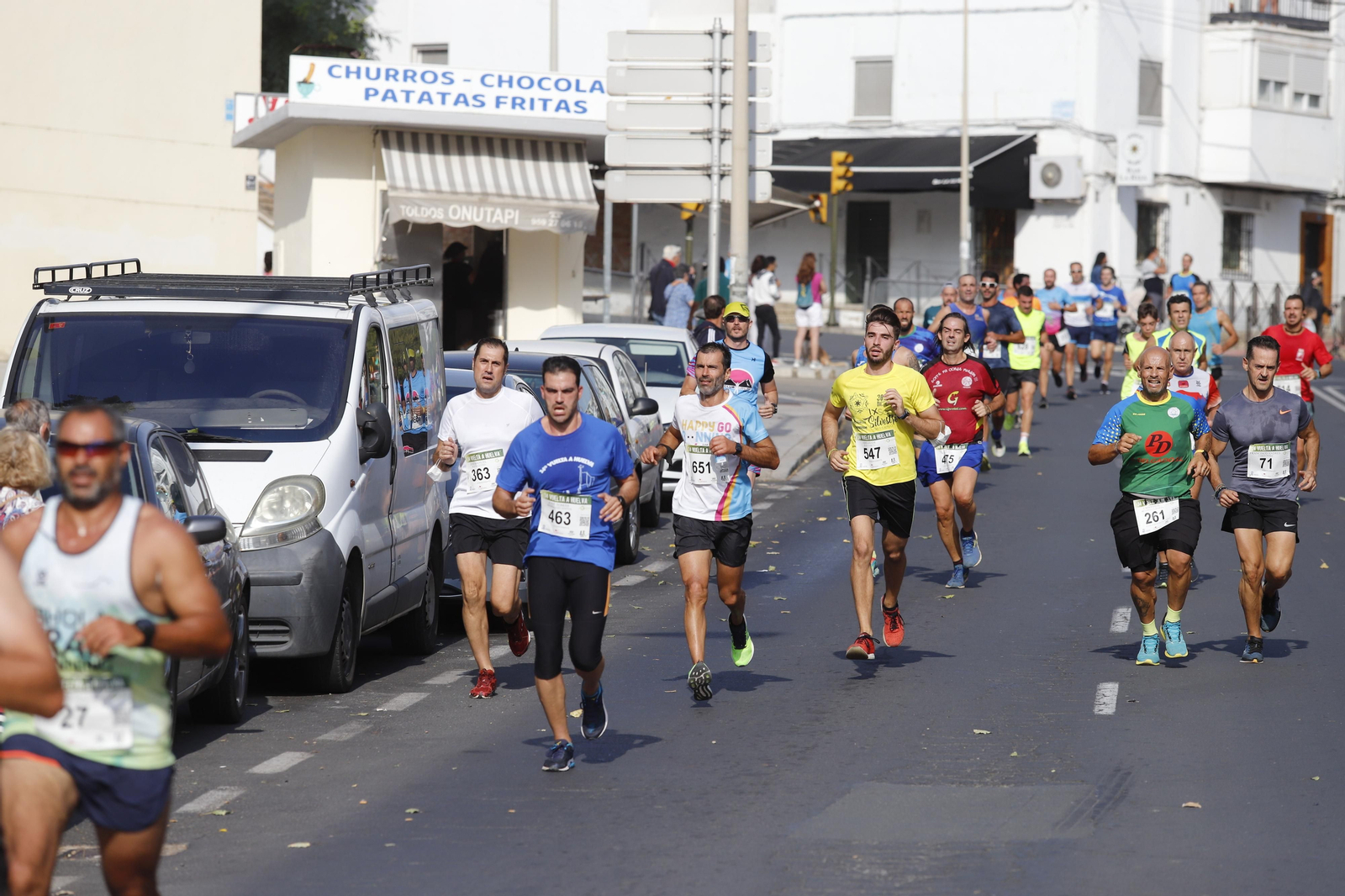 Las imágenes de la vuelta a Huelva de atletismo