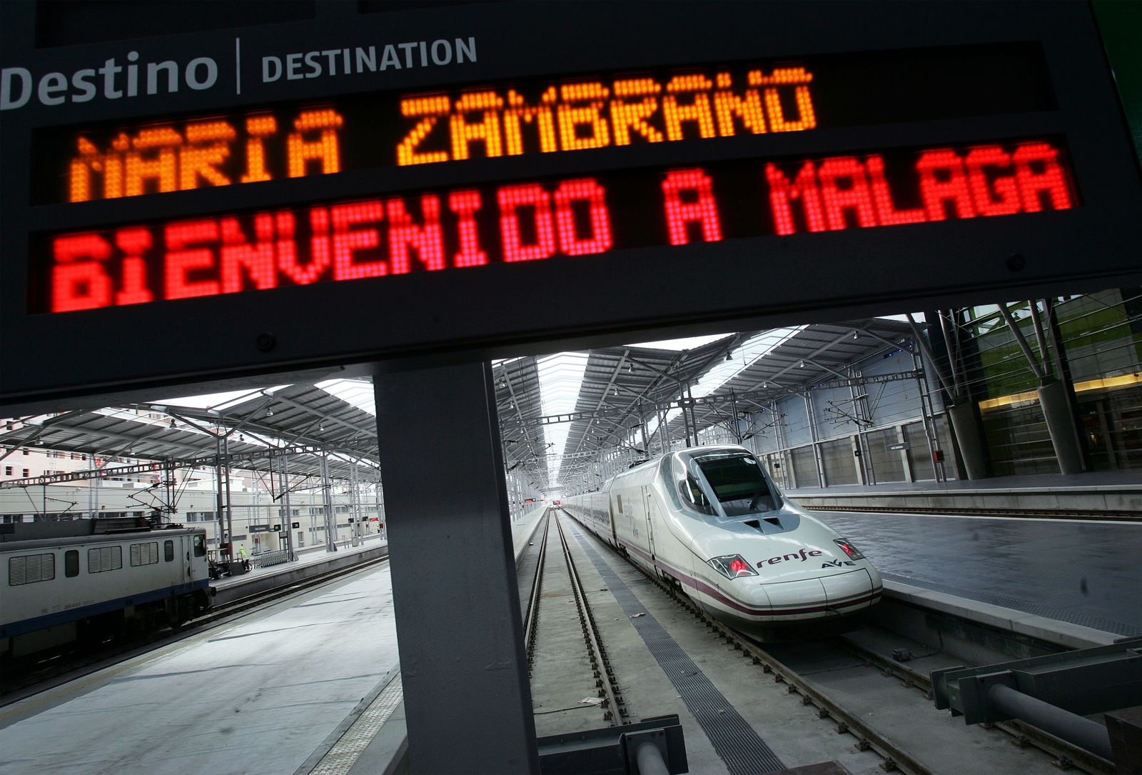 Estación María Zambrano.