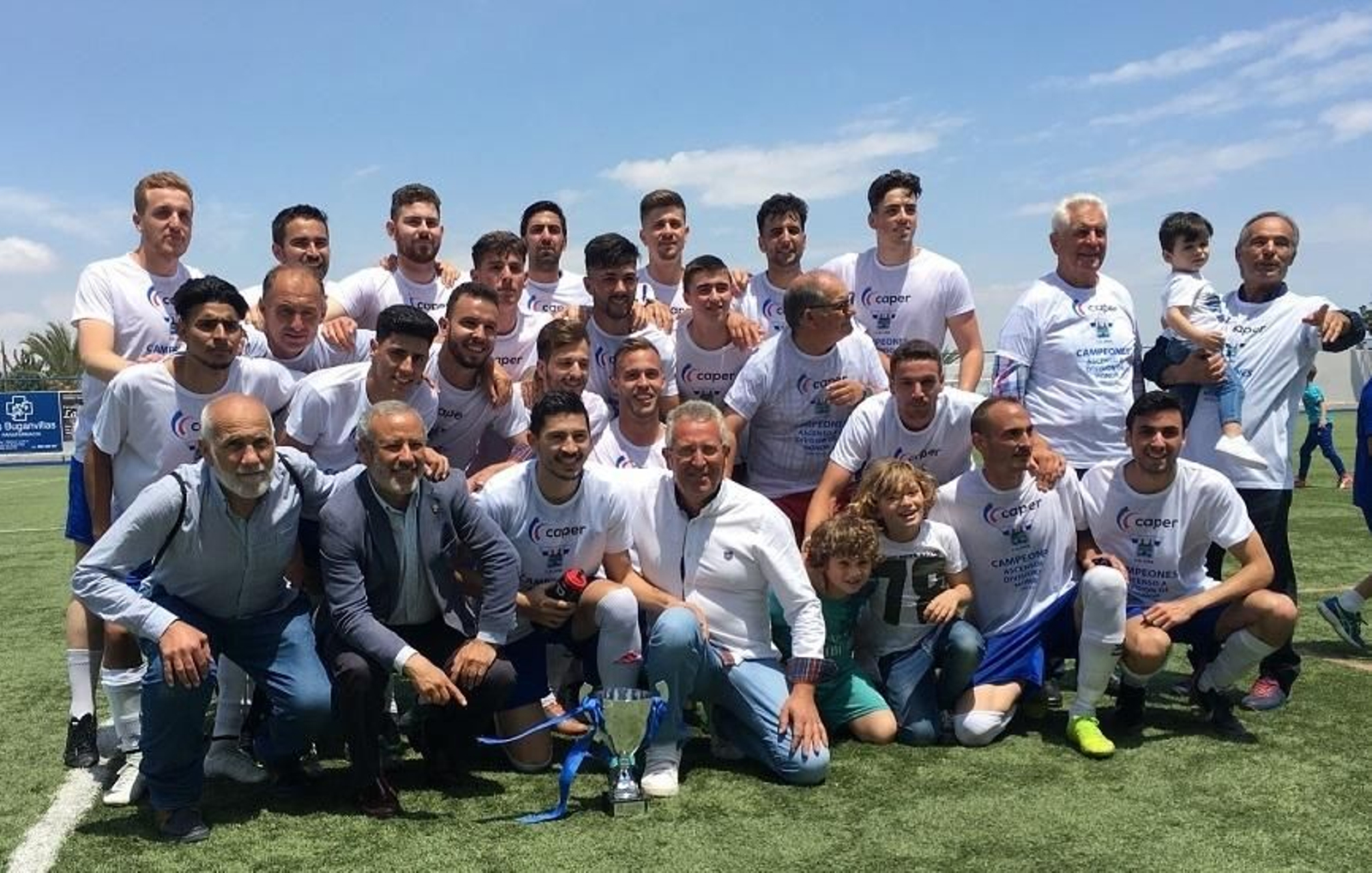 CD El Ejido 2012, La Mojonera, Los Molinos B y Vera, campeones de sus categorías