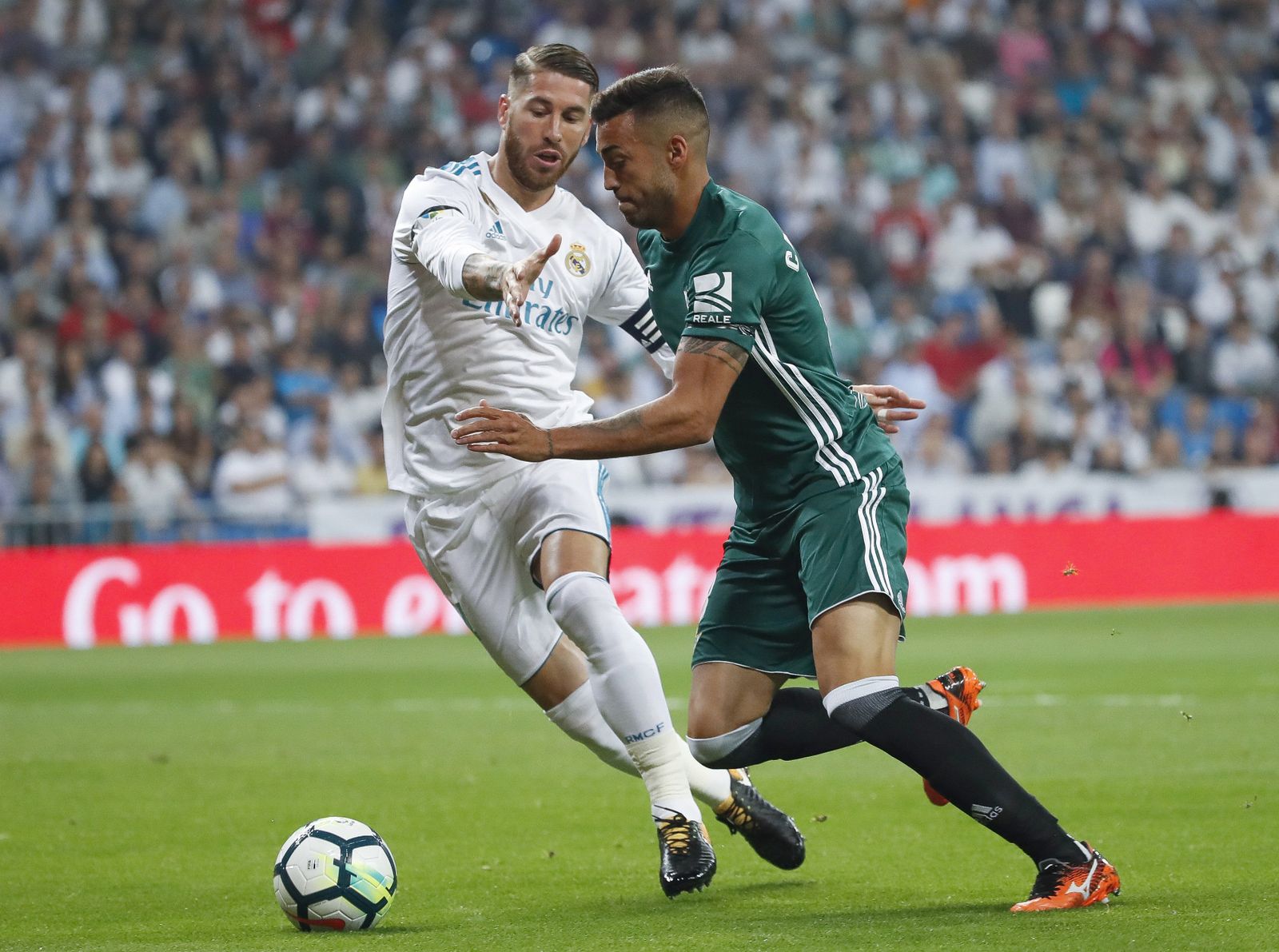 El Real Madrid-Betis, en imágenes