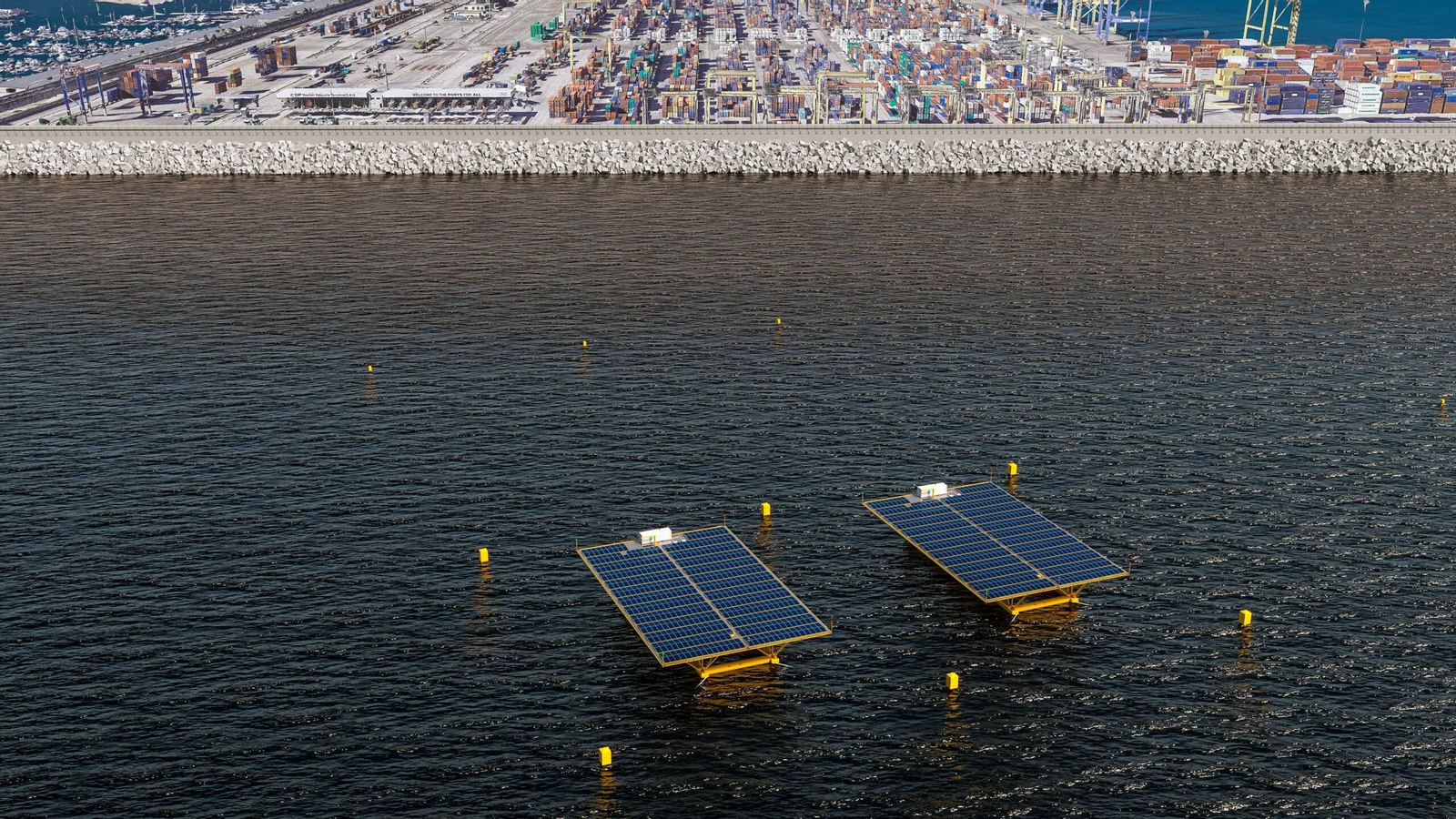 Proyecto fotovoltaica flotante de Naturgy.