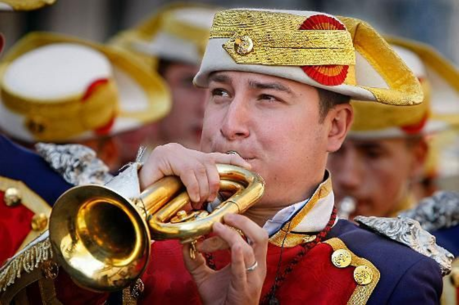 La hermandad de la Expiración abre el Viernes Santo. 

Foto: Julio Gonzalez