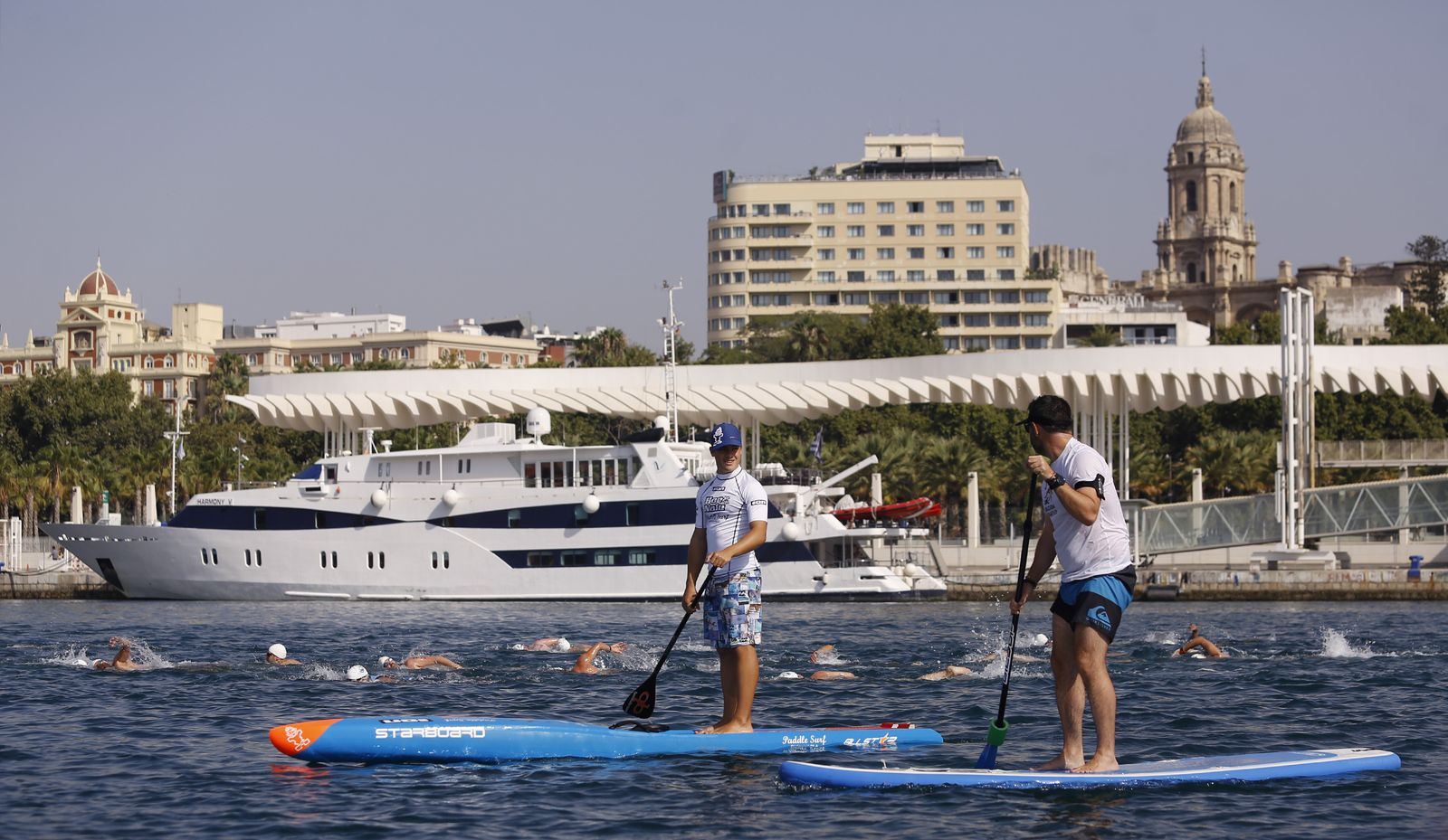 Fotos de la 60ª Travesía a Nado del Puerto de Málaga